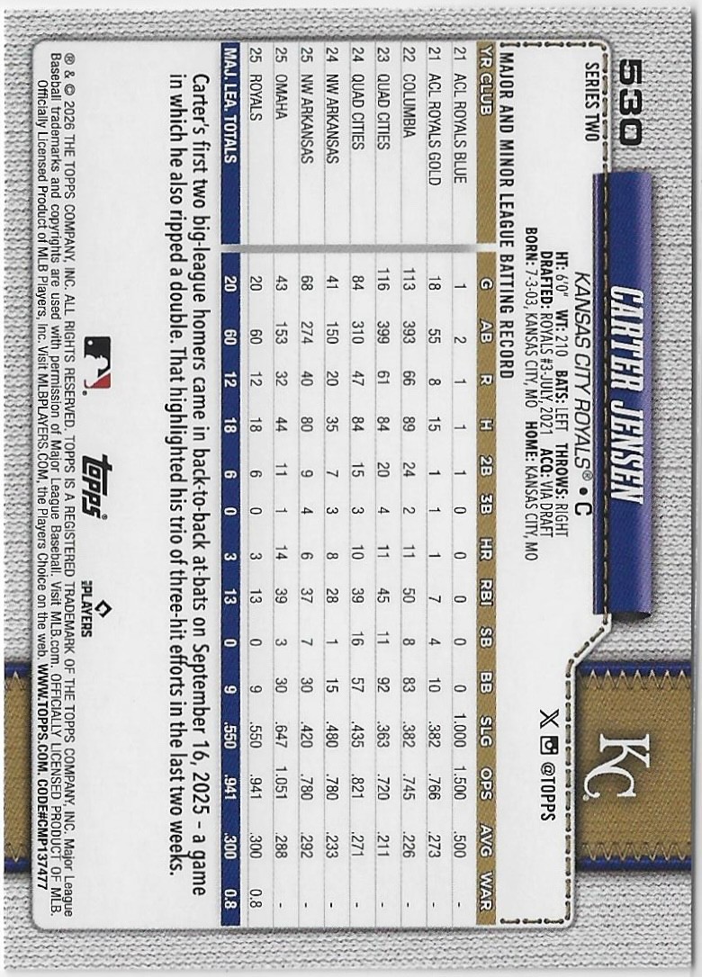 2026 Topps Series 2 Baseball #350-600 Pick Your Cards Complete Your Set