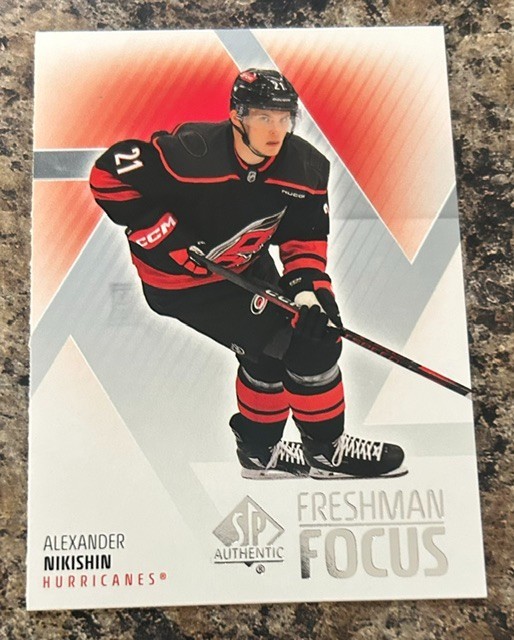 2025-26 SP Authentic Freshman Focus Alexander Nikishin #FF-40 RC