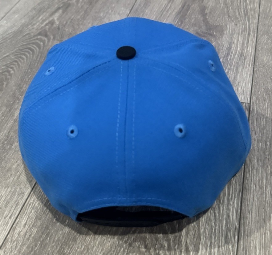Detroit Lions New Era 9Fifty SnapBack Adjustable Hat Blue,Black Color