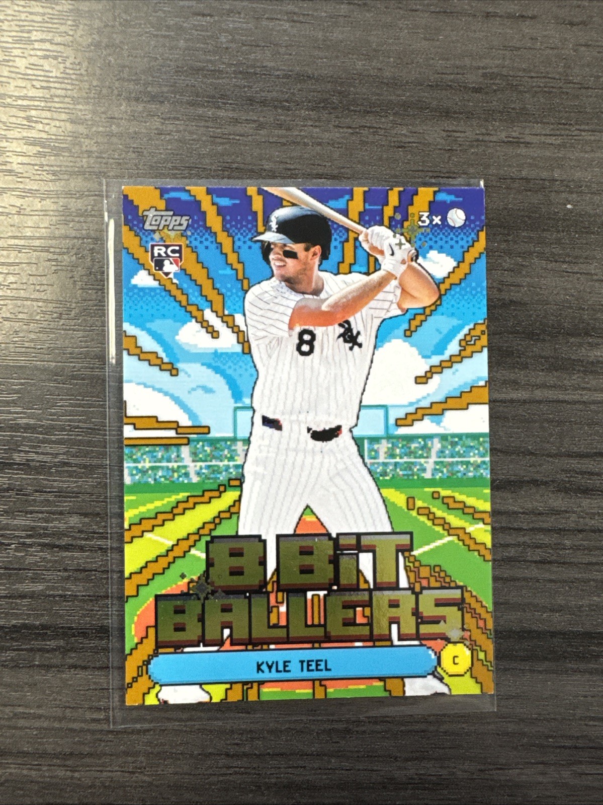 2026 Topps Series 1 Celebration-Kyle Teel 8-Bit Baller Gold /50 RC White Sox SP