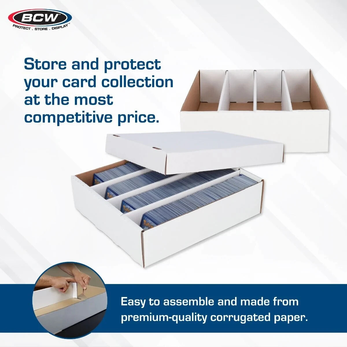 BCW Monster Storage Box For Trading Cards (3,200 CT.)