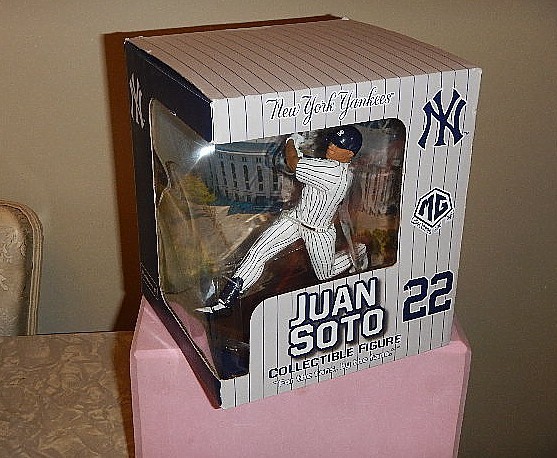 New York Yankees Juan Soto MGCT Collectible Figure Figurine NIB