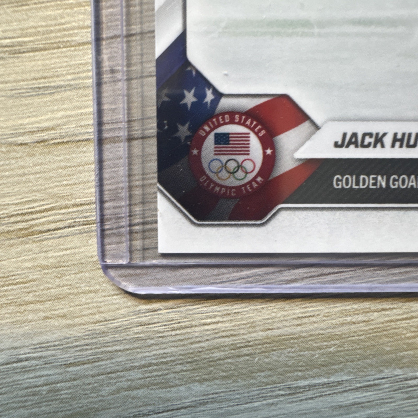 2026 Topps Now Jack Hughes USA Golden Goal 1st Men’s Hockey Gold Since 1980 #18