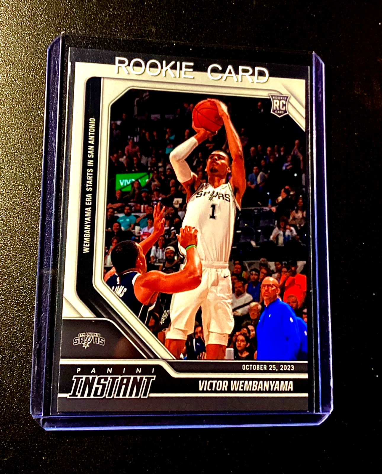 2023 Panini Instant Rookie Victor Wembanyama /44142 San Antonio Spurs #1 RC MVP