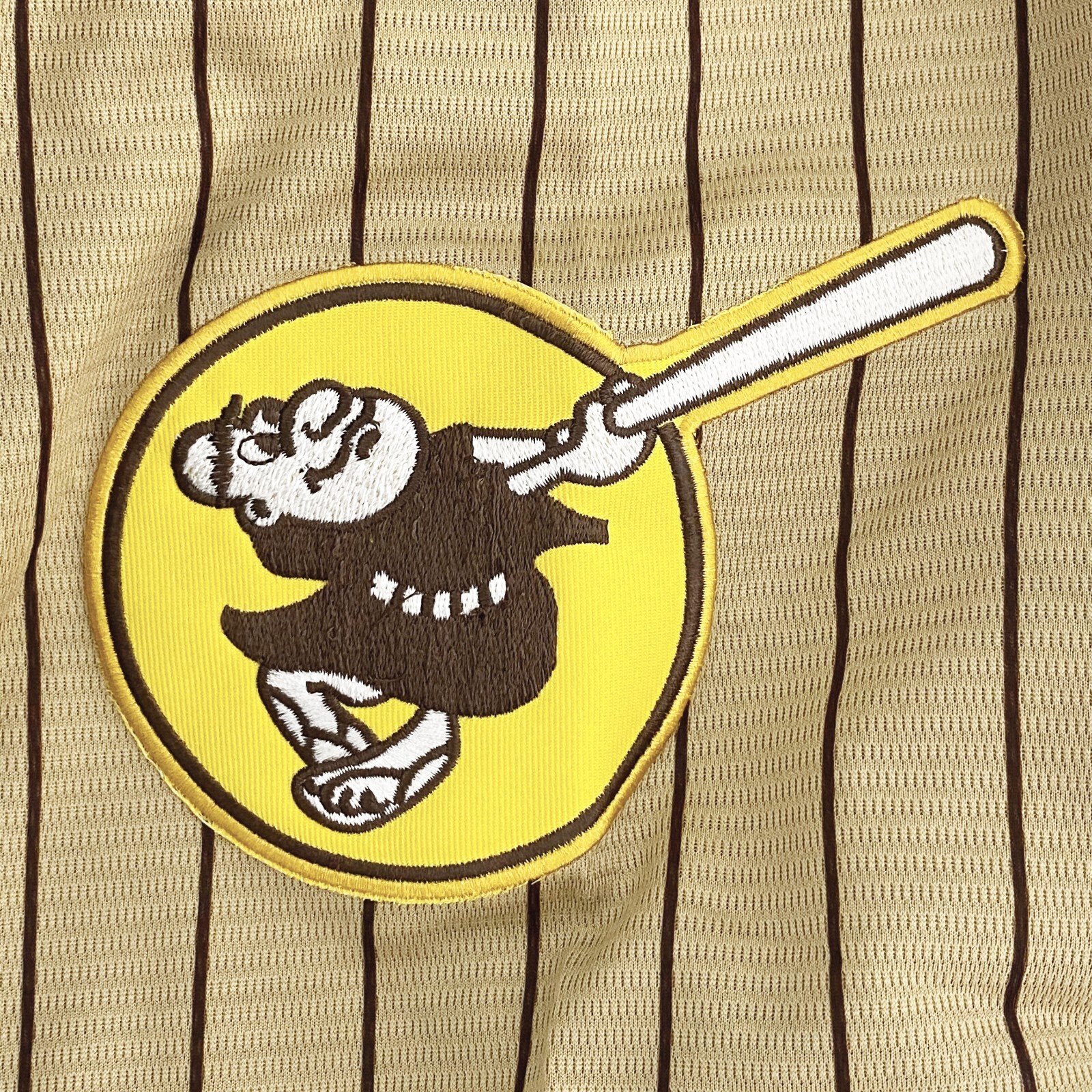 Padres, Baseball Jersey, Blank, Stitched, Khaki, S/M/L/XL/2XL/3XL