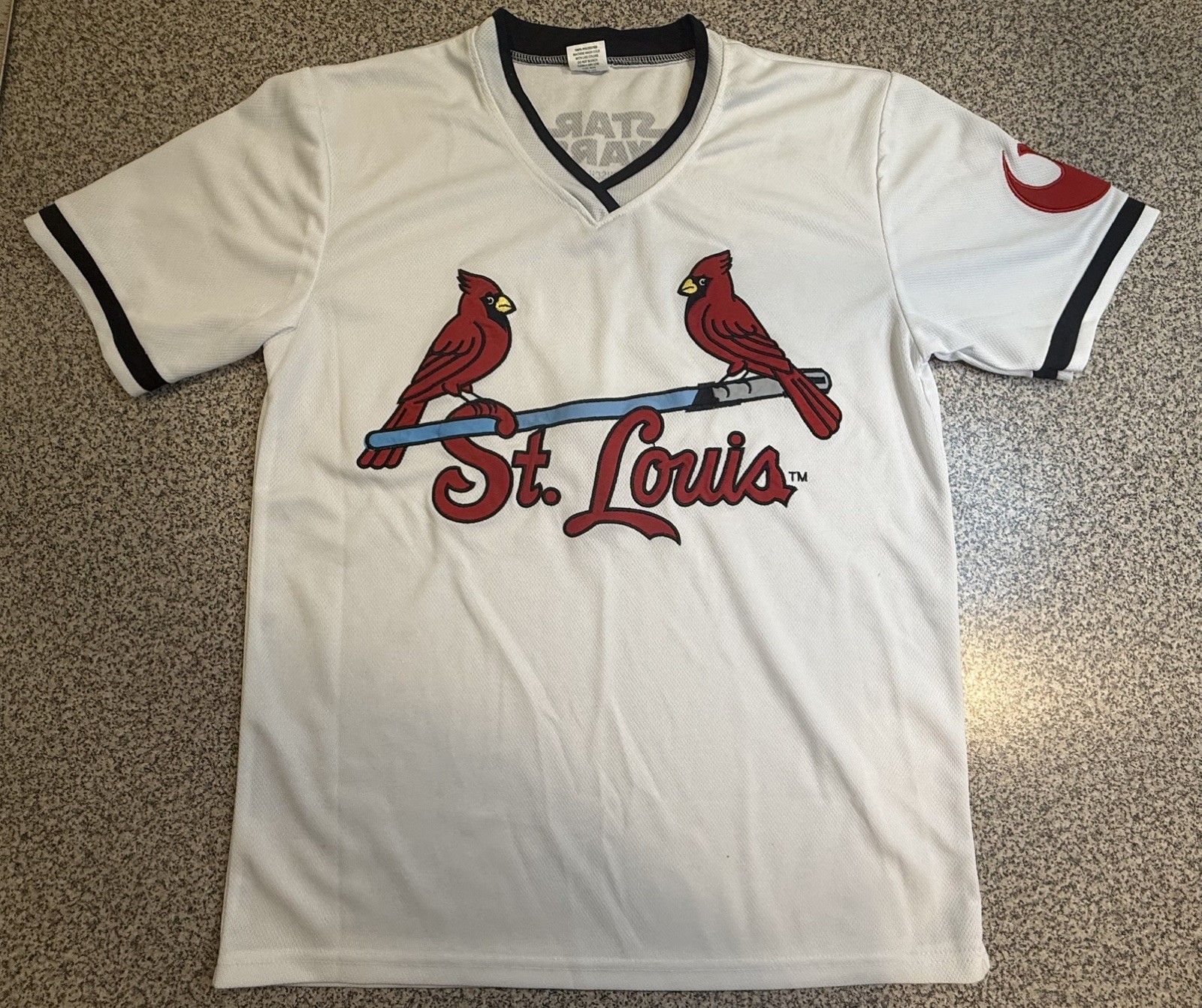 St Louis Cardinals Star Wars Jersey Mens M Theme Night MLB SGA 6/5/2019