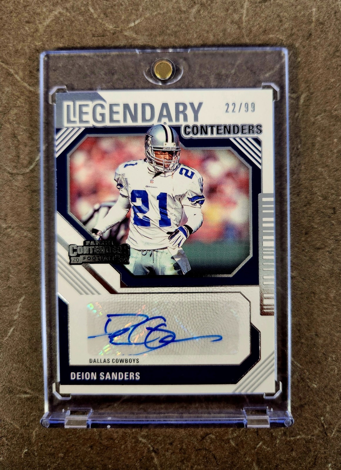 2024 Contenders Deion Sanders #LC-DSS Legendary Contenders Auto /99 Cowboys