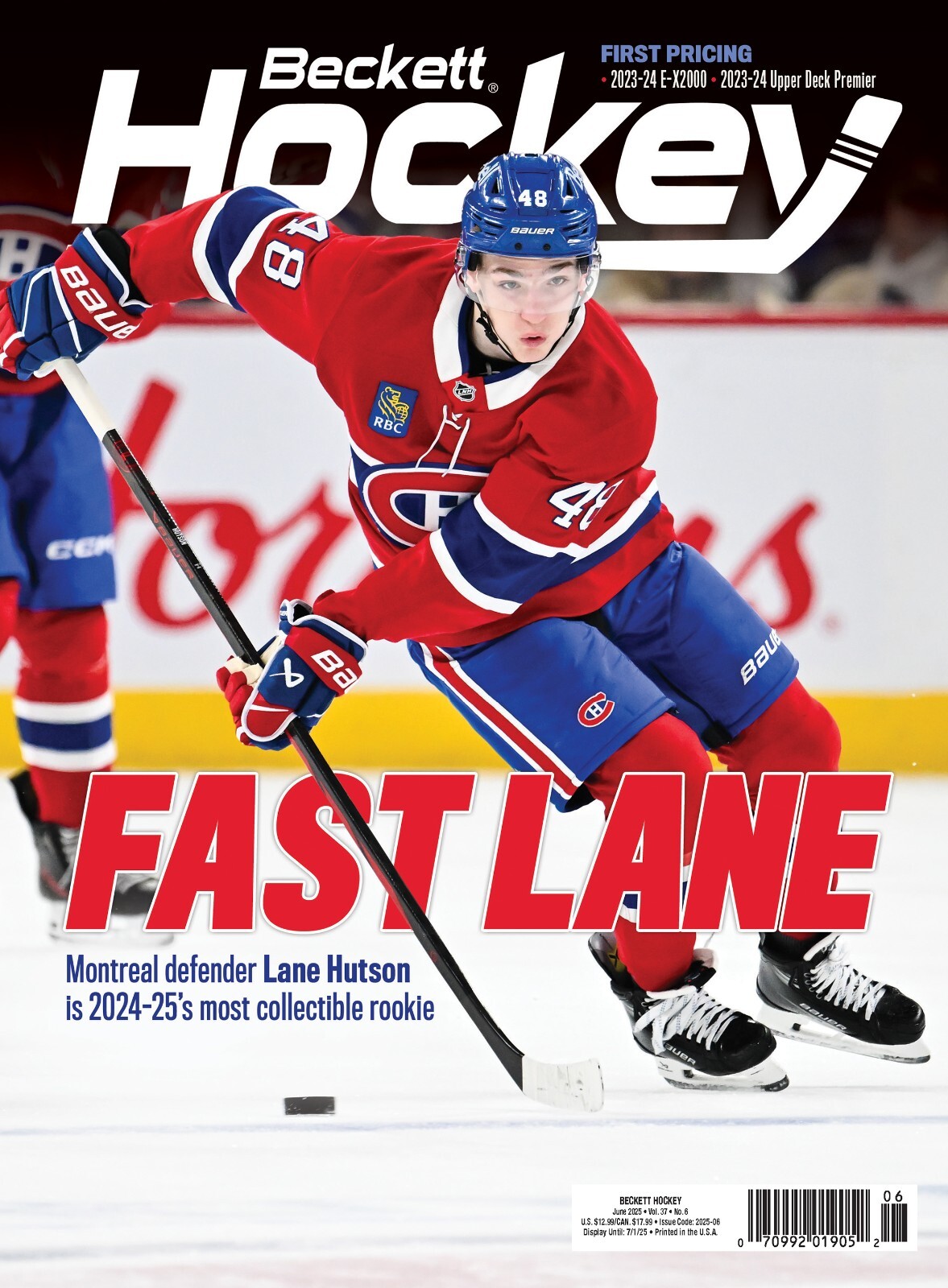 New JULY 2026 Beckett HOCKEY CARD PRICE GUIDE Magazine with TOPPS 75 Years