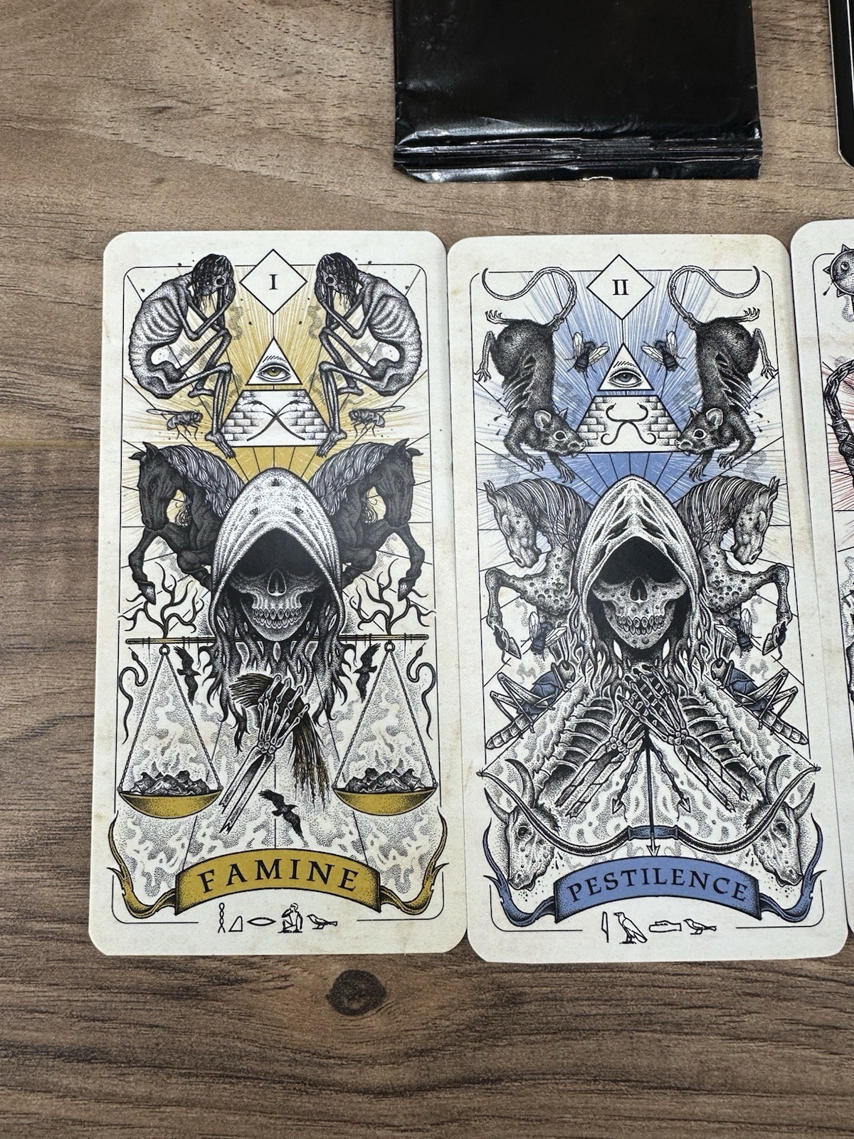 X-Men Apocalypse Movie Promo Swag Tarot Cards SDCC 2015 Four Horsemen Exclusive