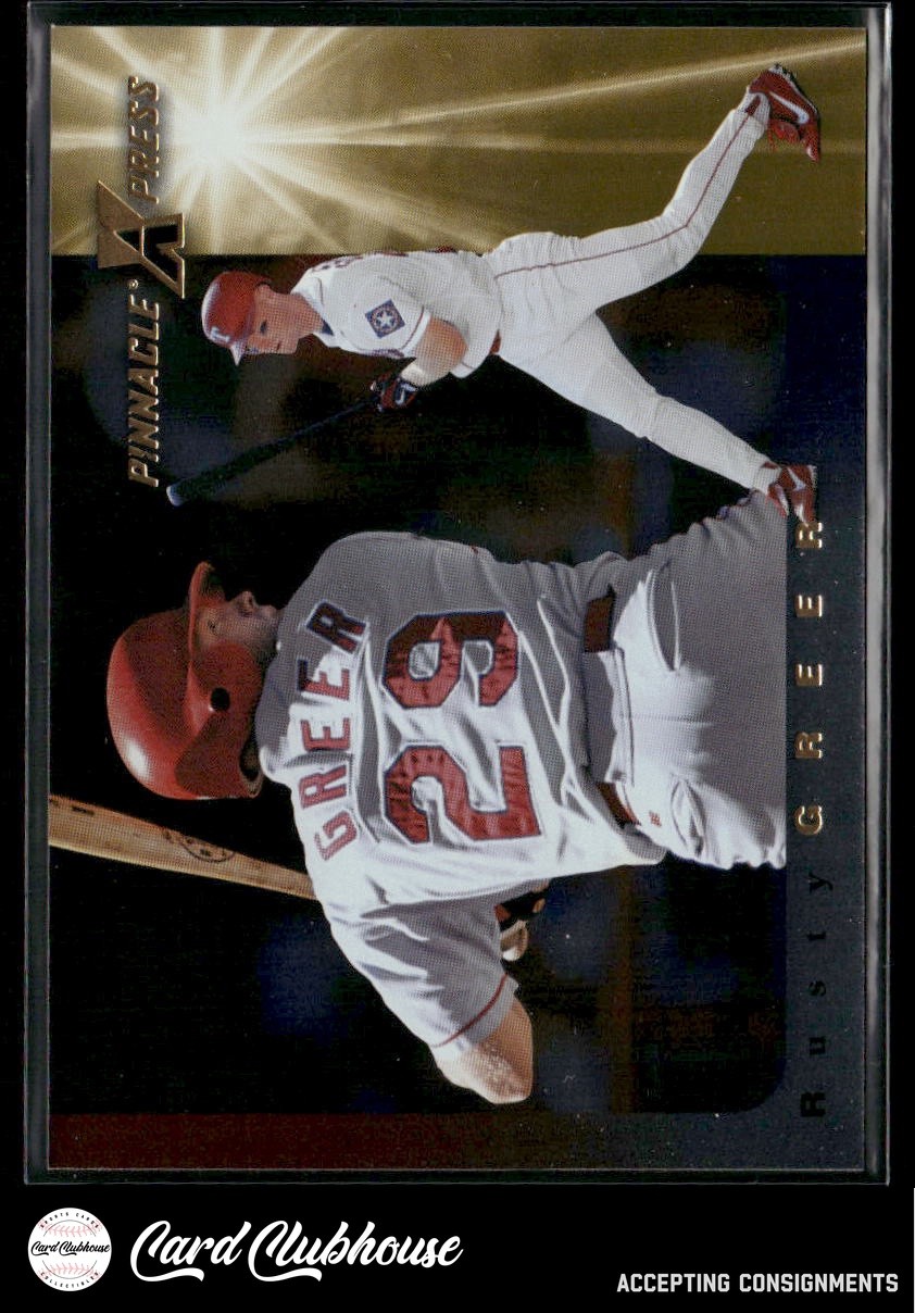 1997 Pinnacle X-Press Men of Summer #22 Rusty Greer