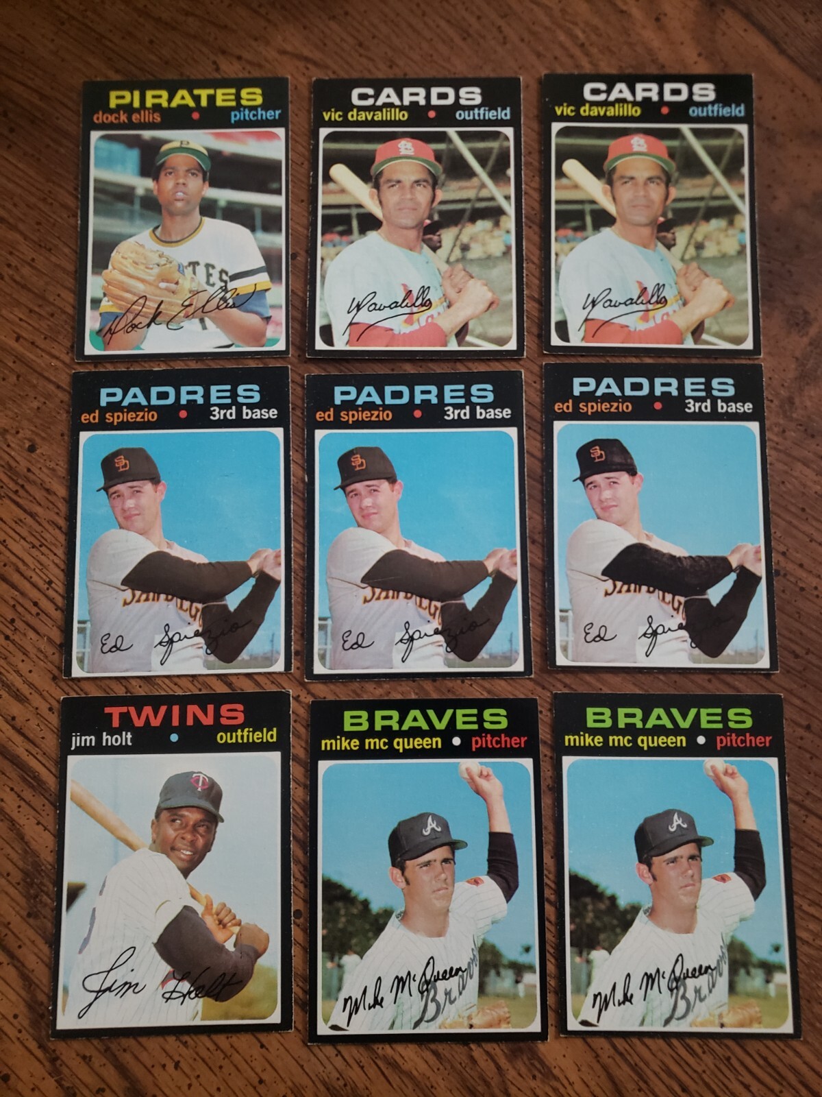 1971 TOPPS BASEBALL YOU PICK #2 – #134 ****FREESHIPPING****