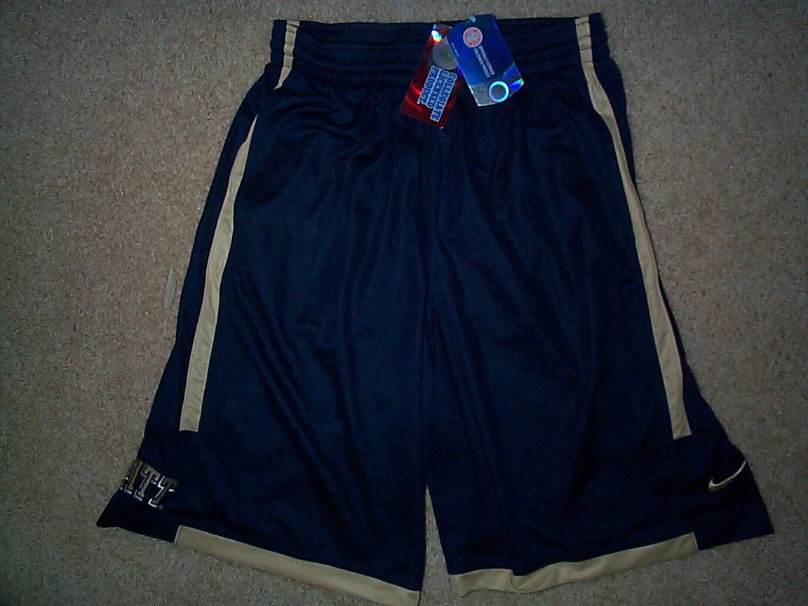 IRREGULAR Pitt Panthers NIKE Basketball Jersey Shorts Adult MENS/MENS (m-medium)