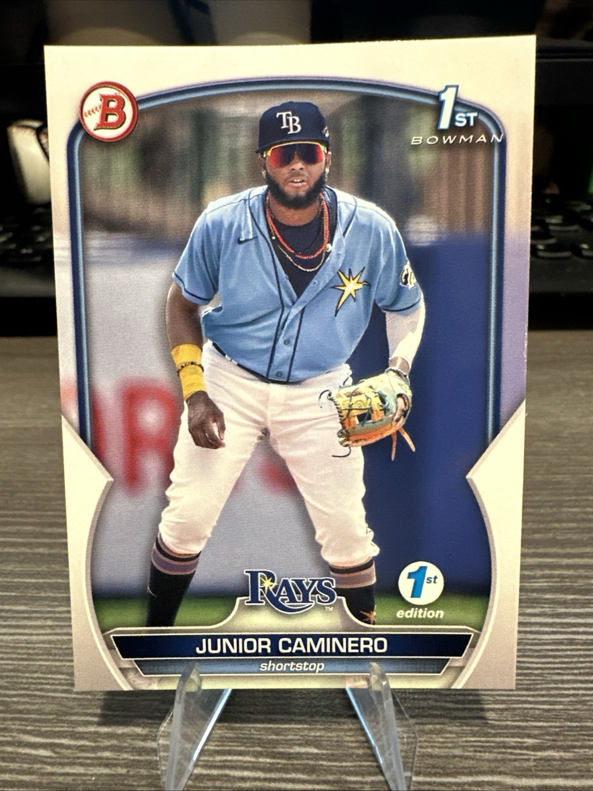 2023 Bowman 1st Edition – Junior Caminero #BPPF-61 (RC) 🔥