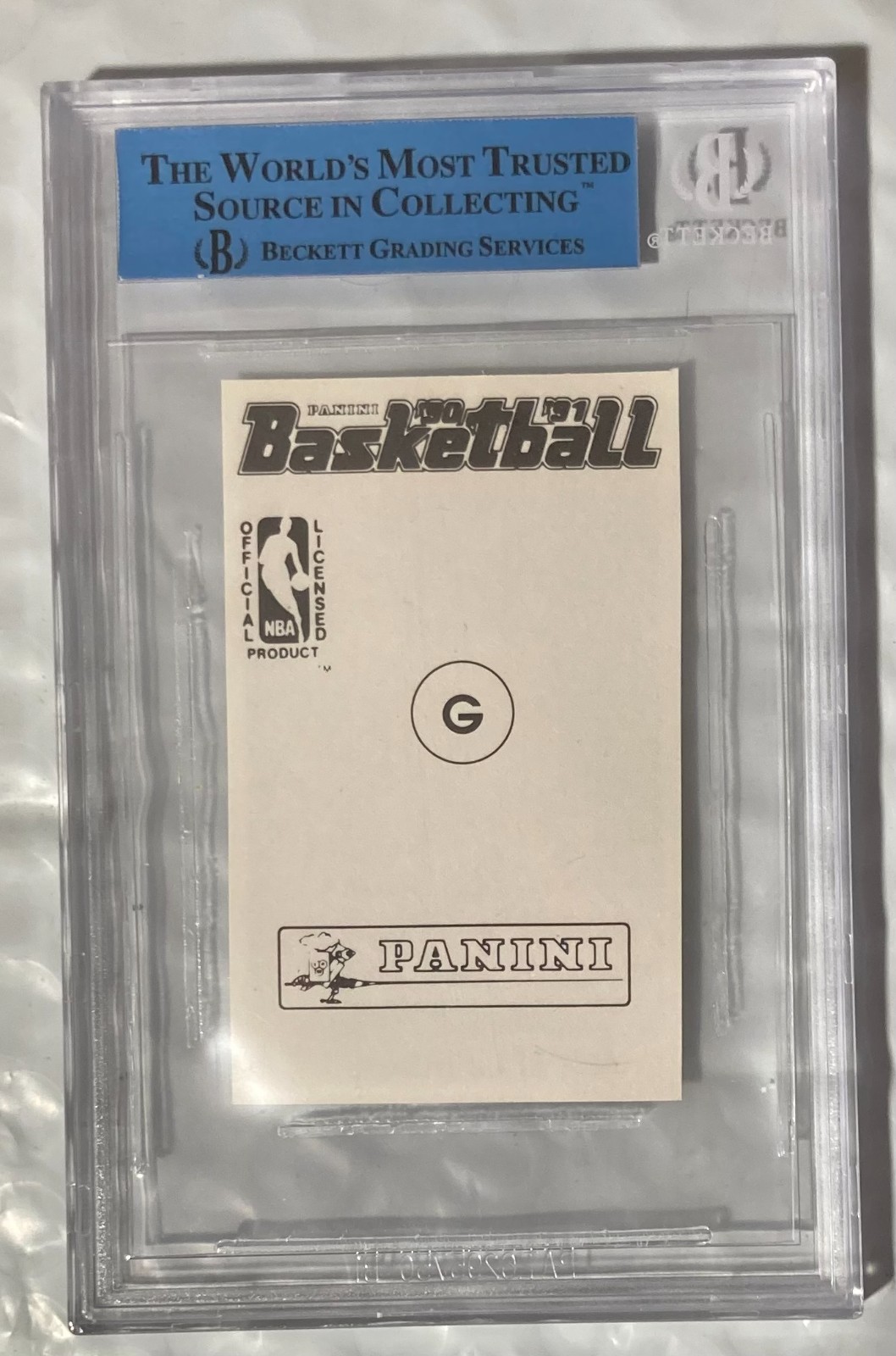 1990/91 PANINI STICKERS #G MICHAEL JORDAN BGS AUTHENTIC ALTERED 4 AVAILABLE