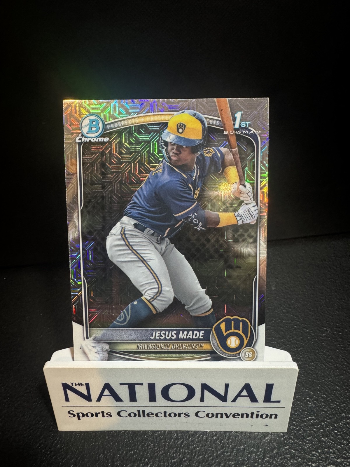 2025 Bowman – Chrome Prospects Jesus Made #BCP-50 Mojo Refractor (RC)