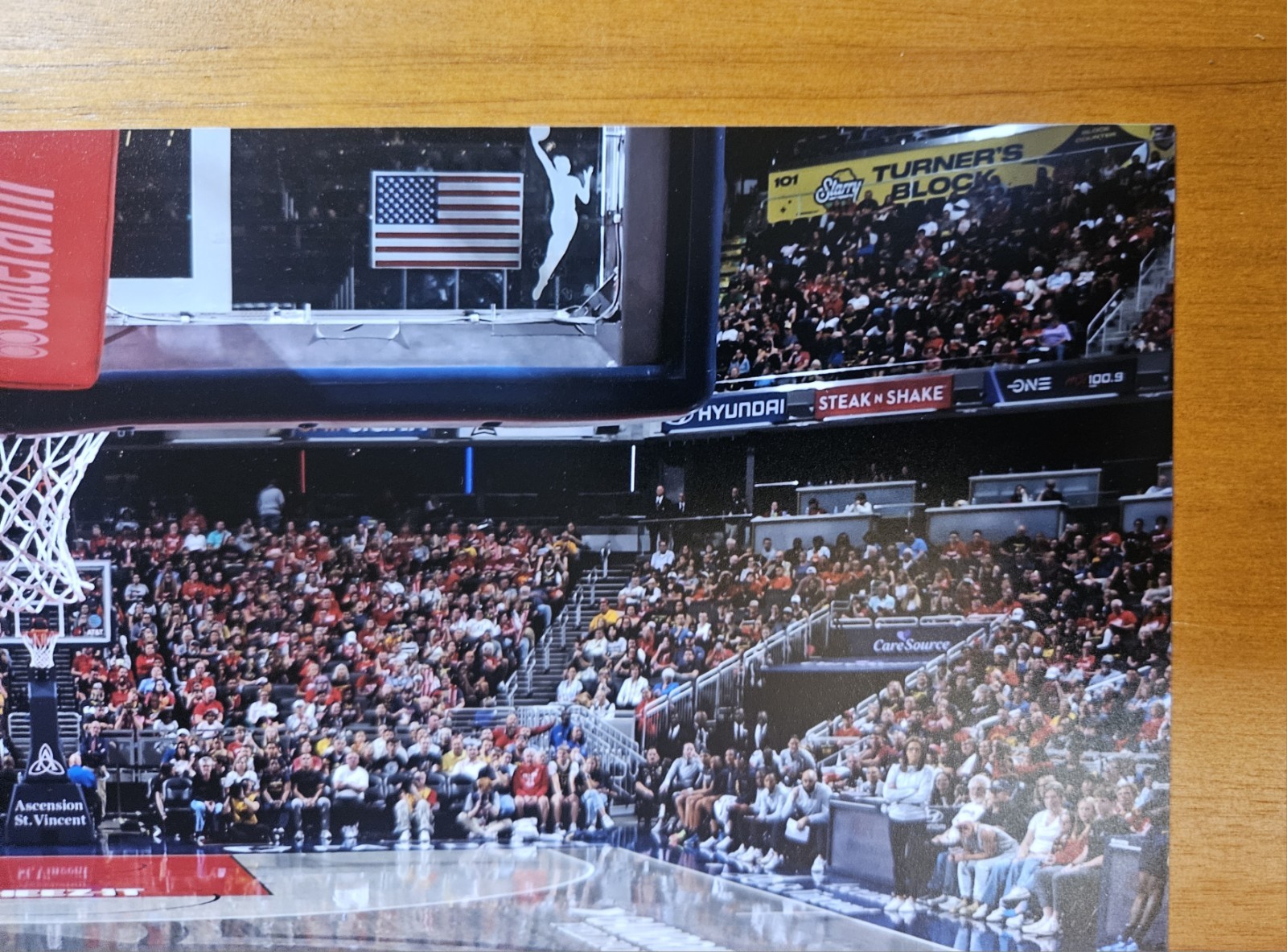 Sophie Cunningham Signed 11×14 Fanatics Photo Autographed Indiana Fever SWAU COA