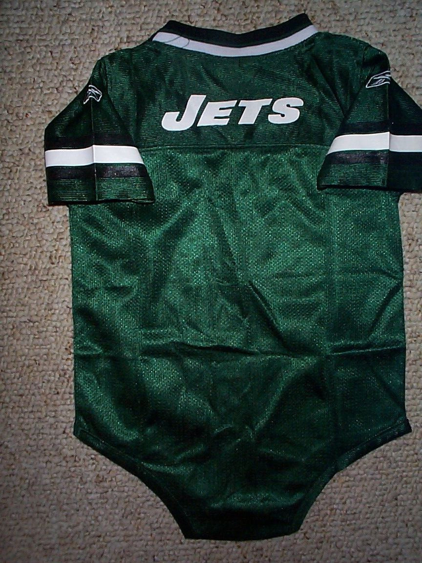 *IRREGULAR* New York NY Jets nfl INFANT BABY NEWBORN Jersey 12M 12 M Months