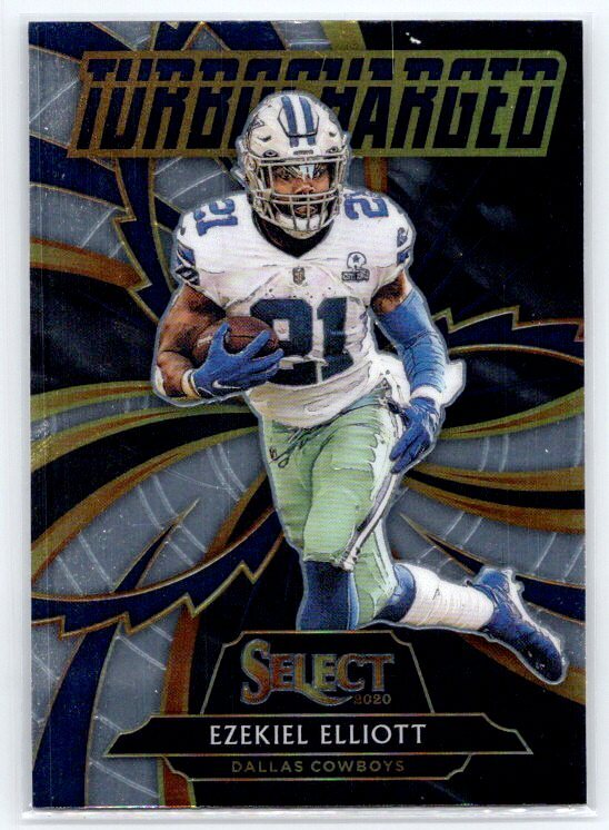 Ezekiel Elliott 2020 Panini Select Turbocharged #T3
