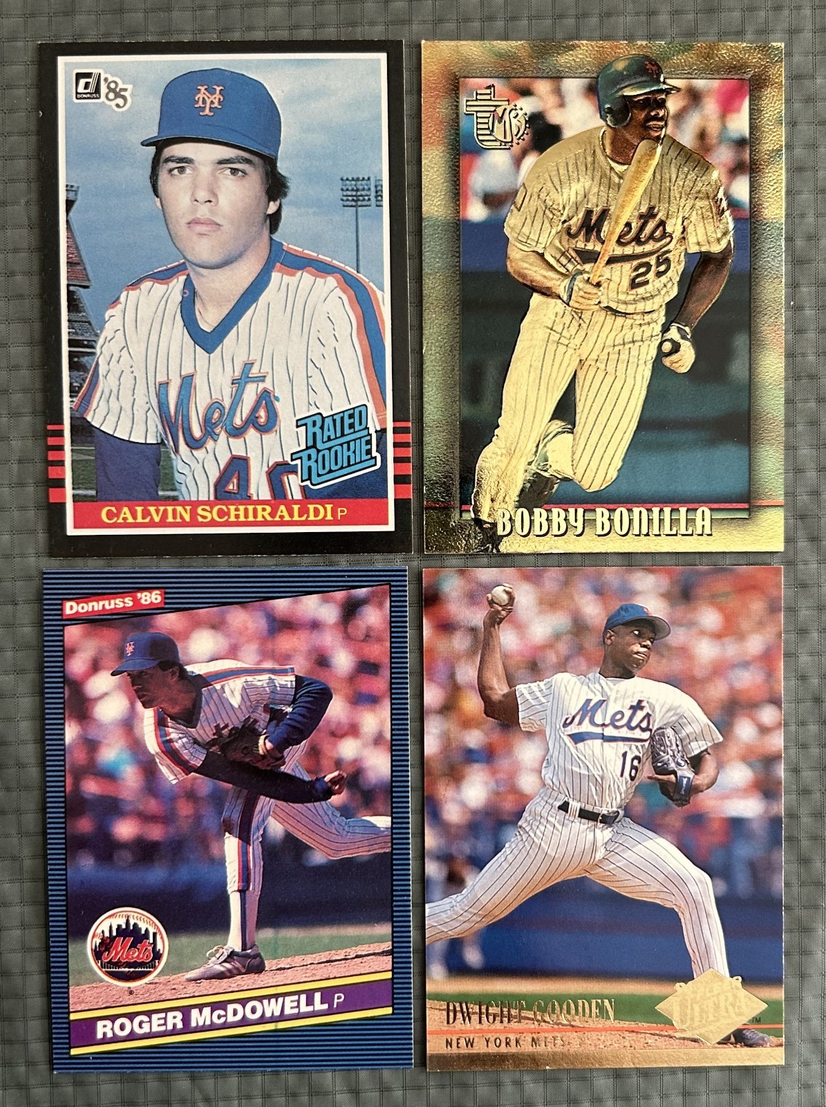 Calvin Schiraldi RR 85, Bobbie Bonilla 95, Jack McDowell 86, Dwight Gooden 94