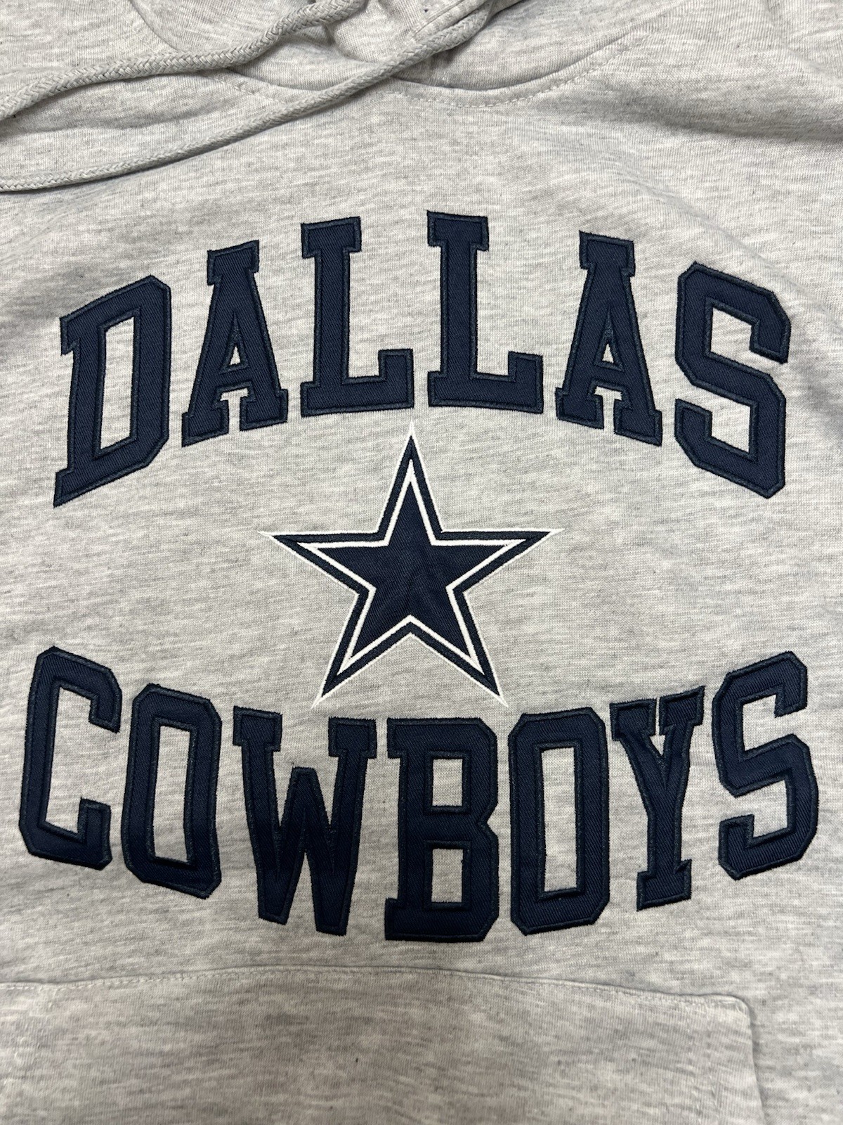 Dallas Cowboys NFL Stitched Logo Ultra Game Men’s Pullover Hoodie Sweater NWOT