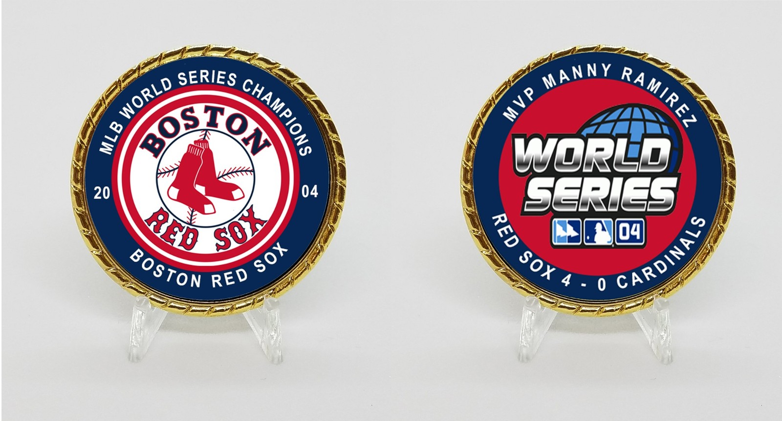 Tribute Coin Boston Red Sox 2004 MLB World Series Champions
