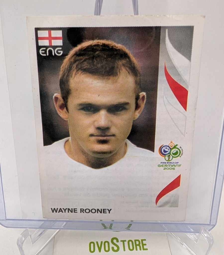 2006 Panini FIFA World Cup Germany Wayne Rooney England #111