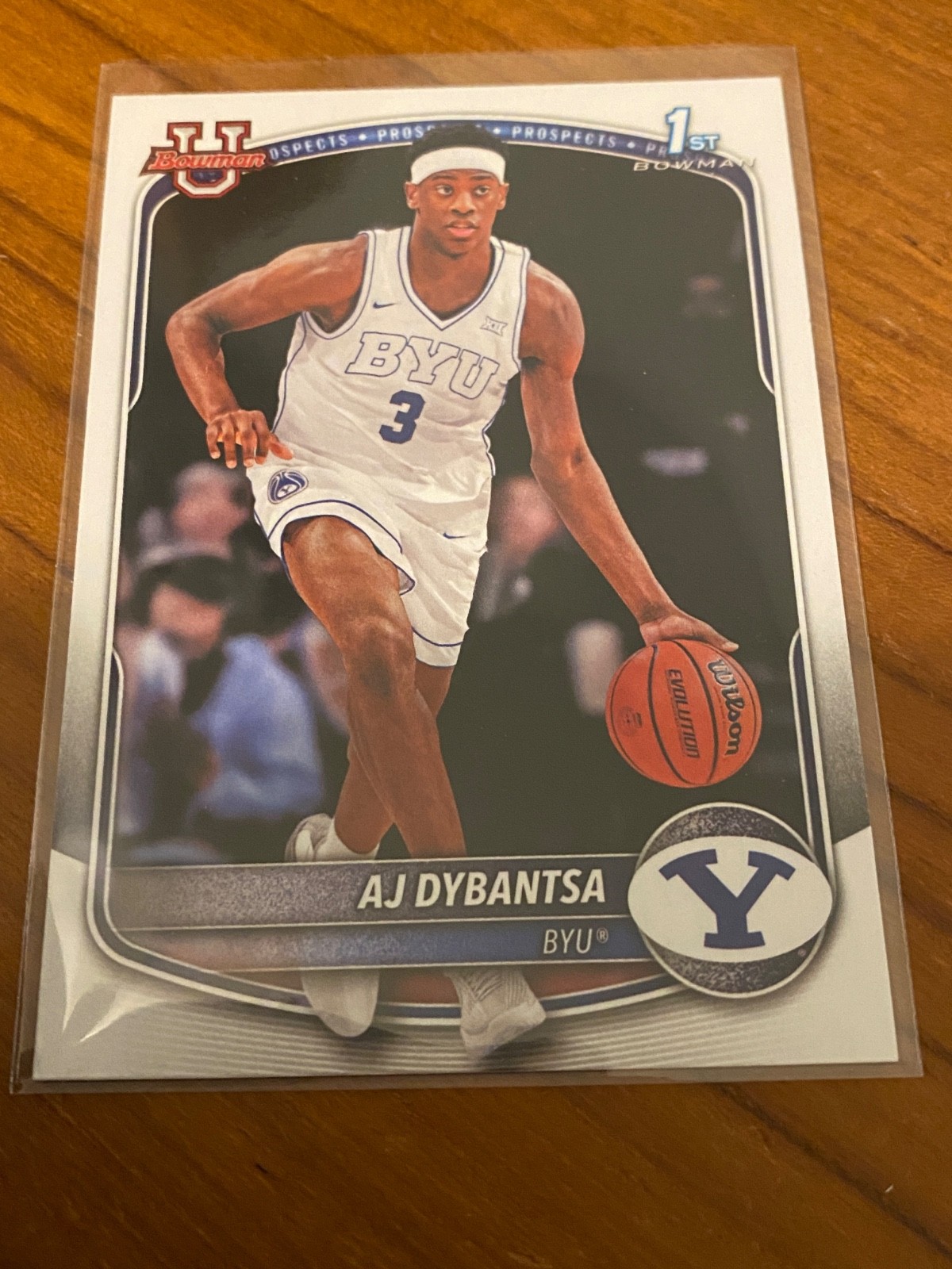 2025-26 Bowman AJ Dybantsa #BPP-1 BYU Cougars