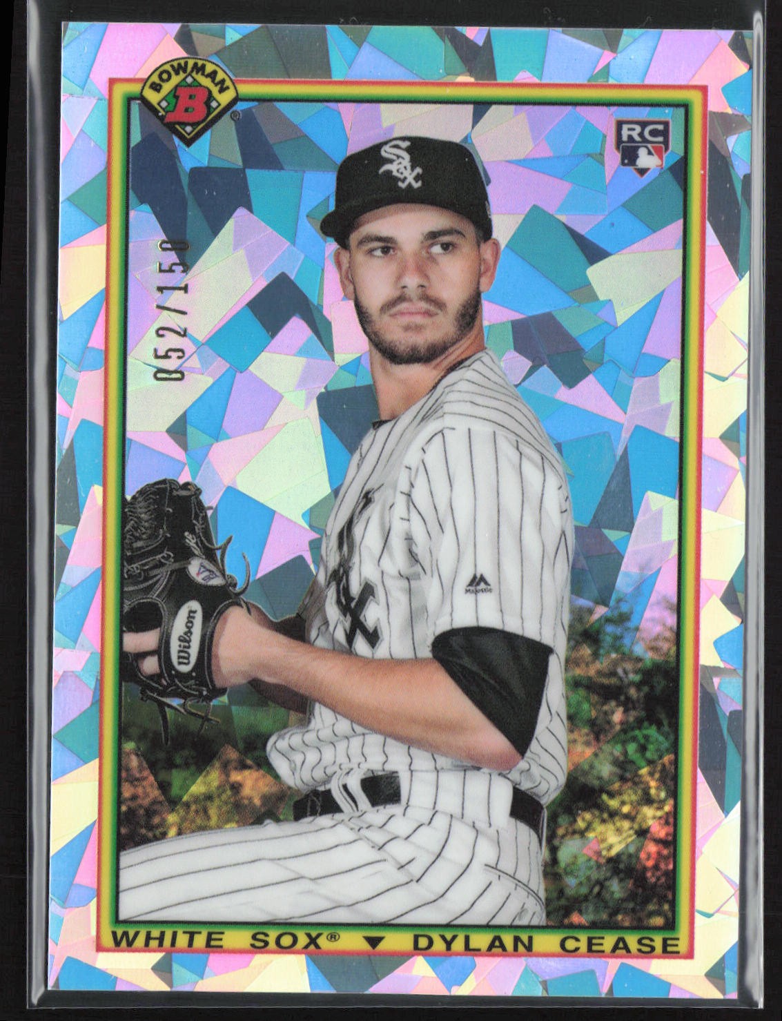 2020 Bowman #90B-DCE Dylan Cease 1990 Bowman Atomic Refractor #/150 RC