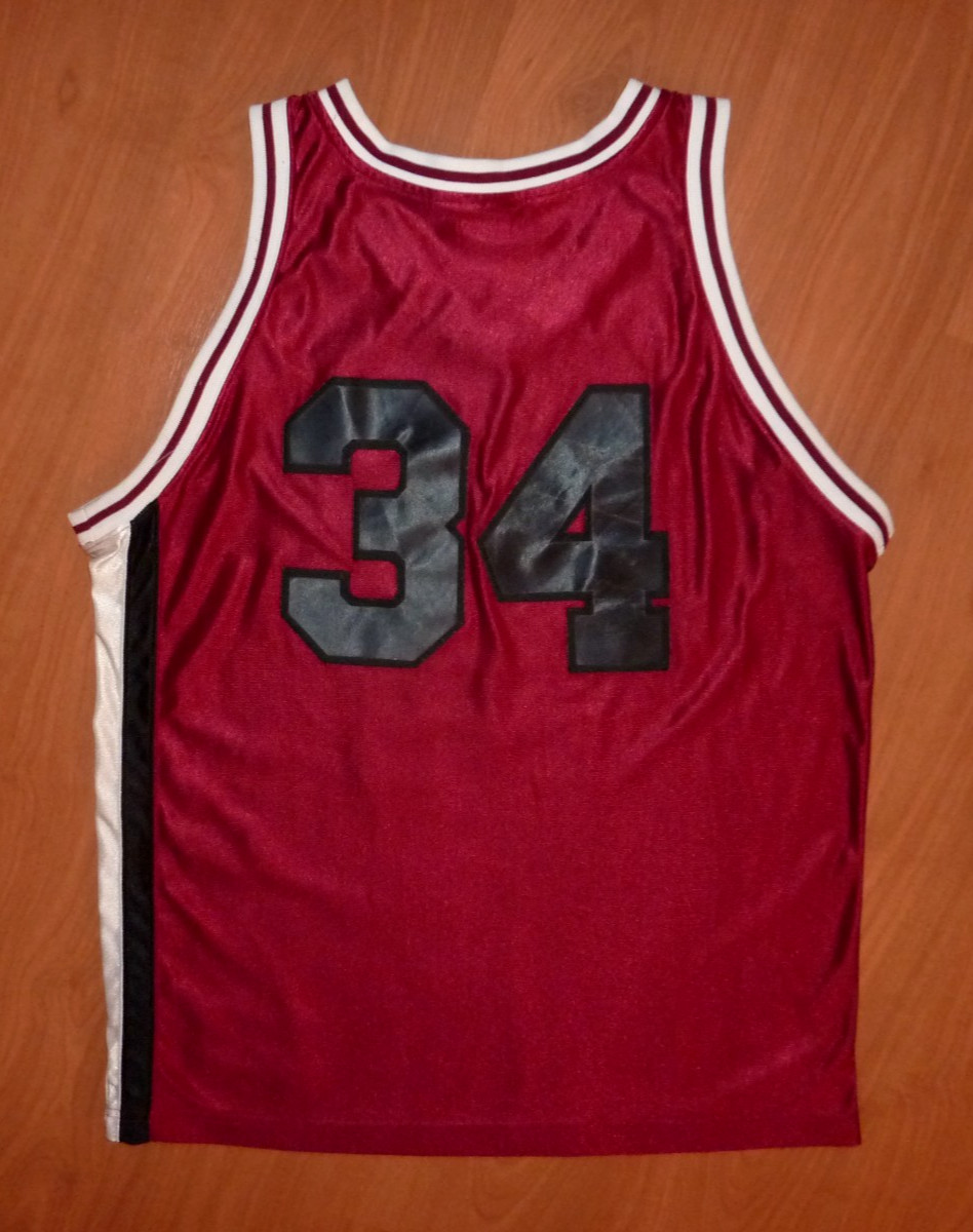 Vintage Apex One Arkansas Razorbacks #34 Sewn Basketball Jersey Men’s Size XL