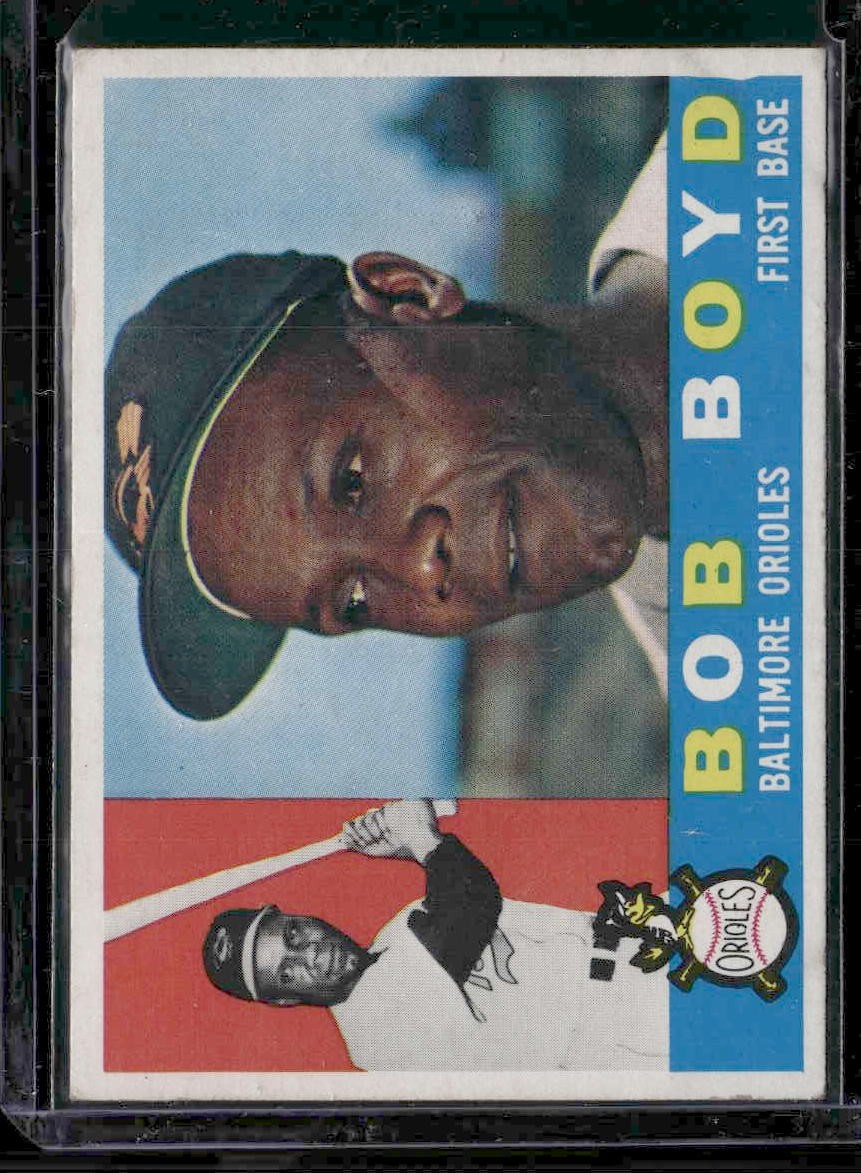 1960 Topps #207 Bob Boyd NM – NM++