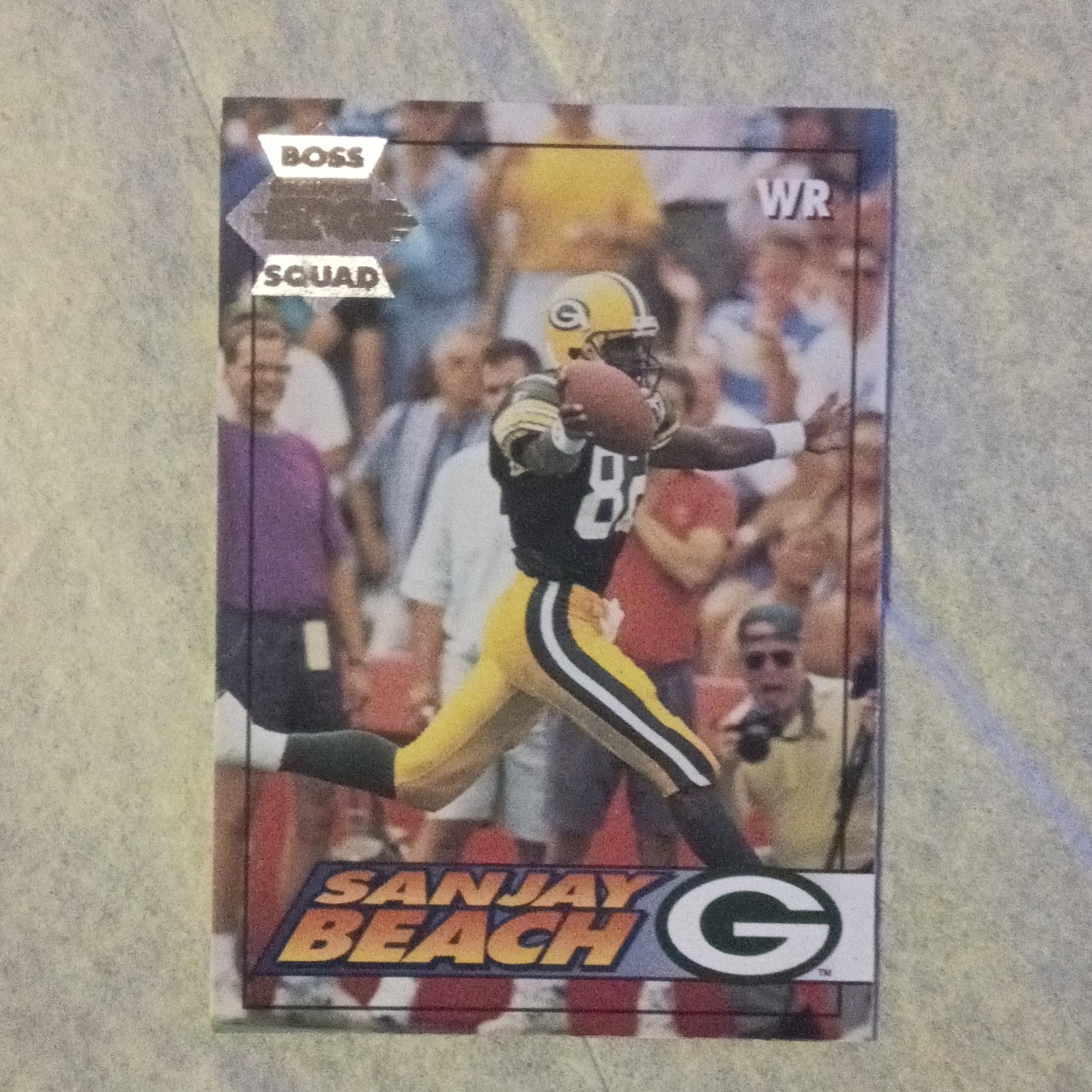 Collector’s Edge 1992-93 NFL Football 6-Card Lot 1st Edition Boss Squad