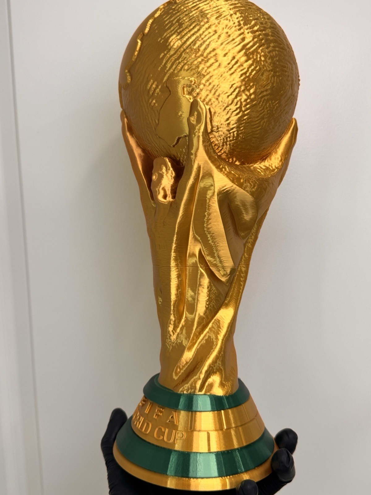 2026 World Cup Trophy Replica 14.5” Soccer Cup 3D Printed Gold TikTok