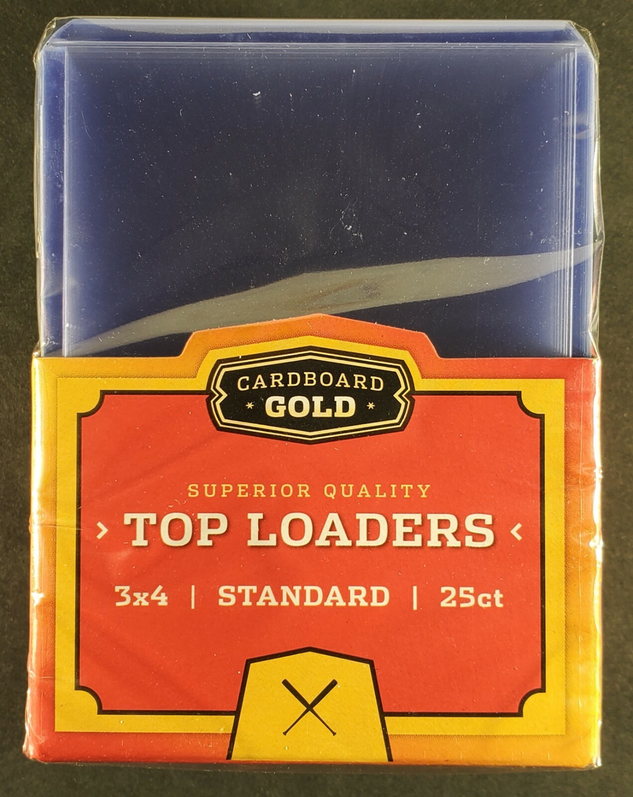 100 Top Loaders 3×4 Cardboard Gold Pro Toploaders + 100 Soft Sleeves Ultra BCW