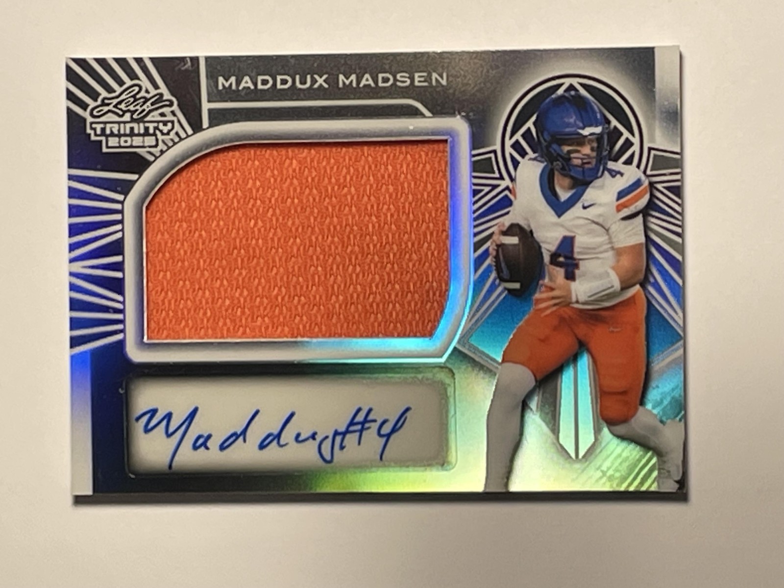 2025 Leaf Trinity #RMM-MM1 Maddux Madsen /35 SN,MEM,AU