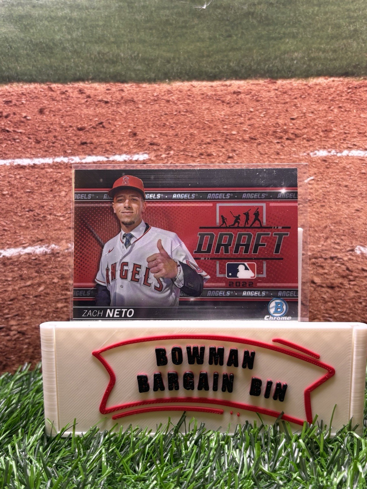 2022 Bowman Draft – Bowman Draft Night Zach Neto #BDN-3 (RC)