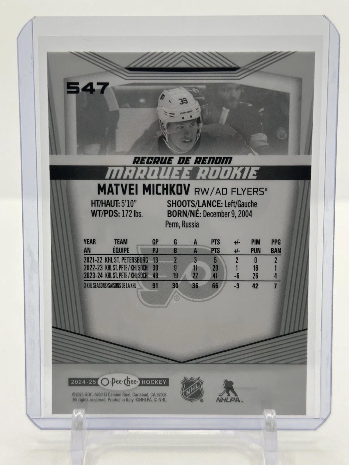 2024-25 OPC O-Pee-Chee Marquee Rookie Base (#541-599) Complete Your Set, U-Pick!