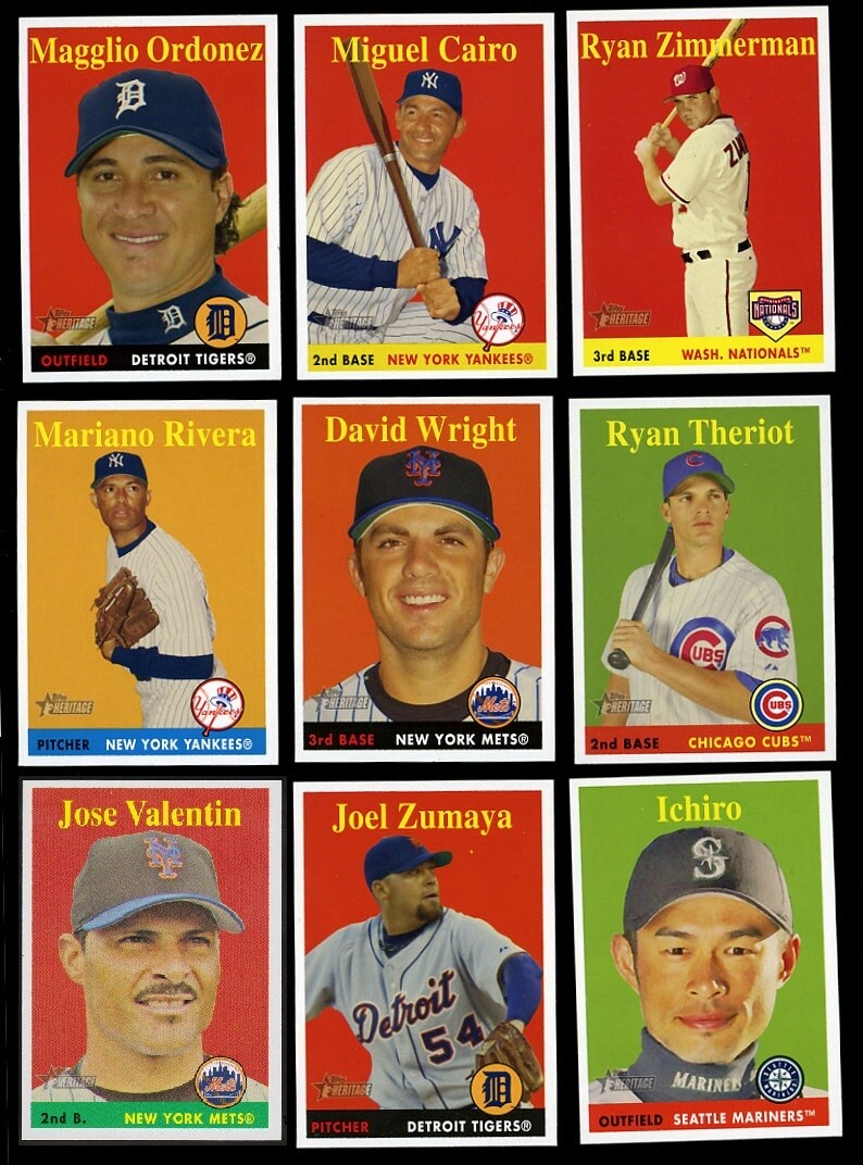 2007 Topps Heritage Short Prints SP – You Pick – Complete Your Set