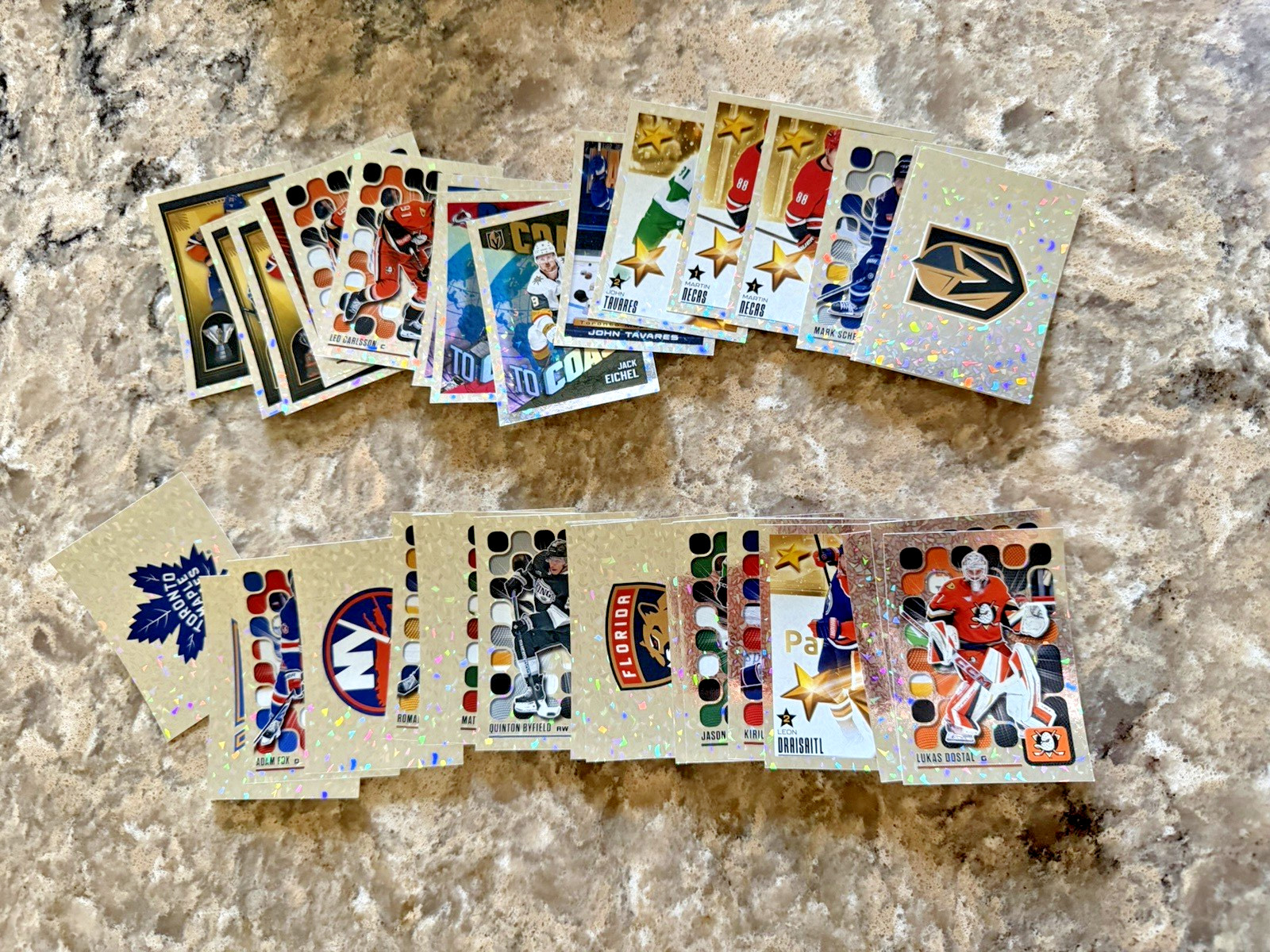 2025-26 Topps FOIL NHL Hockey Stickers Pick 4 lot Complete your Book Update 6/5
