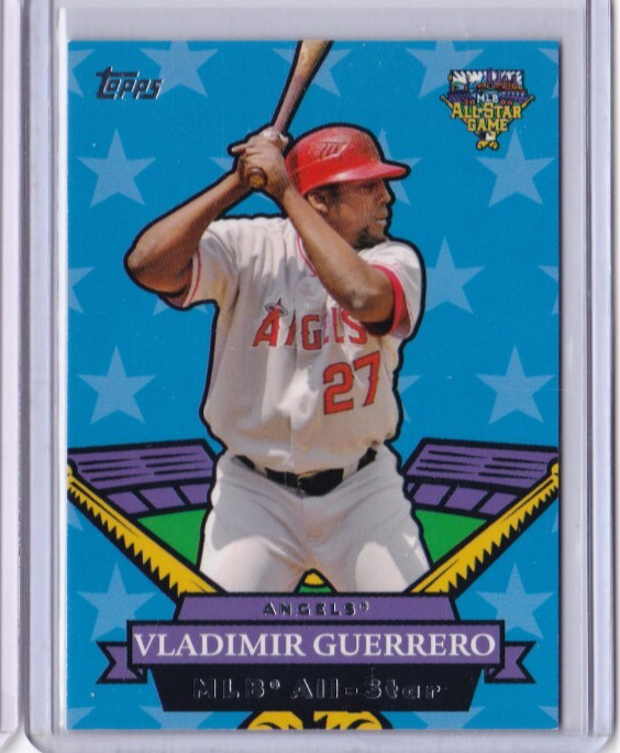 2007 Topps All-Stars #AS6 VLADIMIR GUERRERO ANGELS ID44