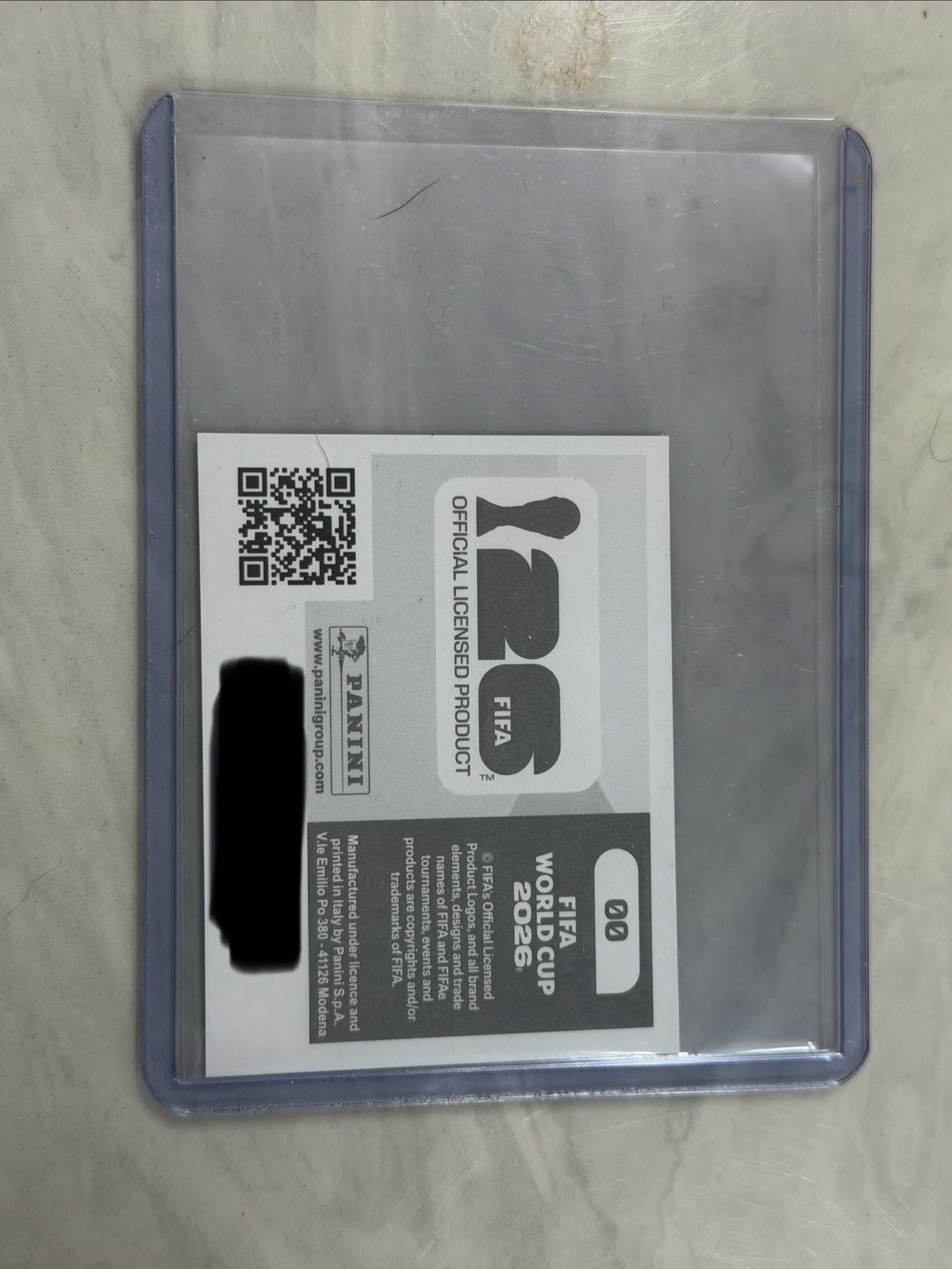 Panini FIFA World Cup 2026 Soccer Sticker #00 Licensing Logo 2026