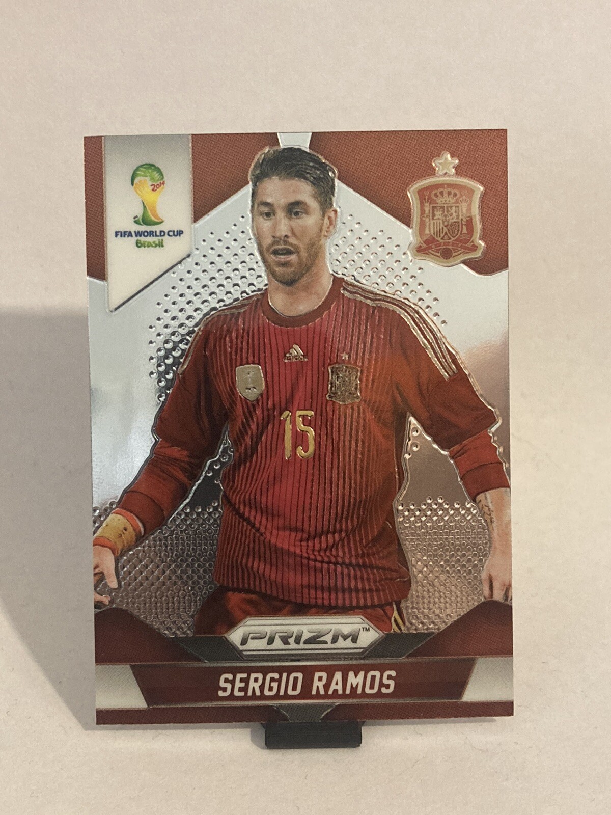 Sergio Ramos 2014 Panini Prizm World Cup #172 Base Soccer Card – Spain
