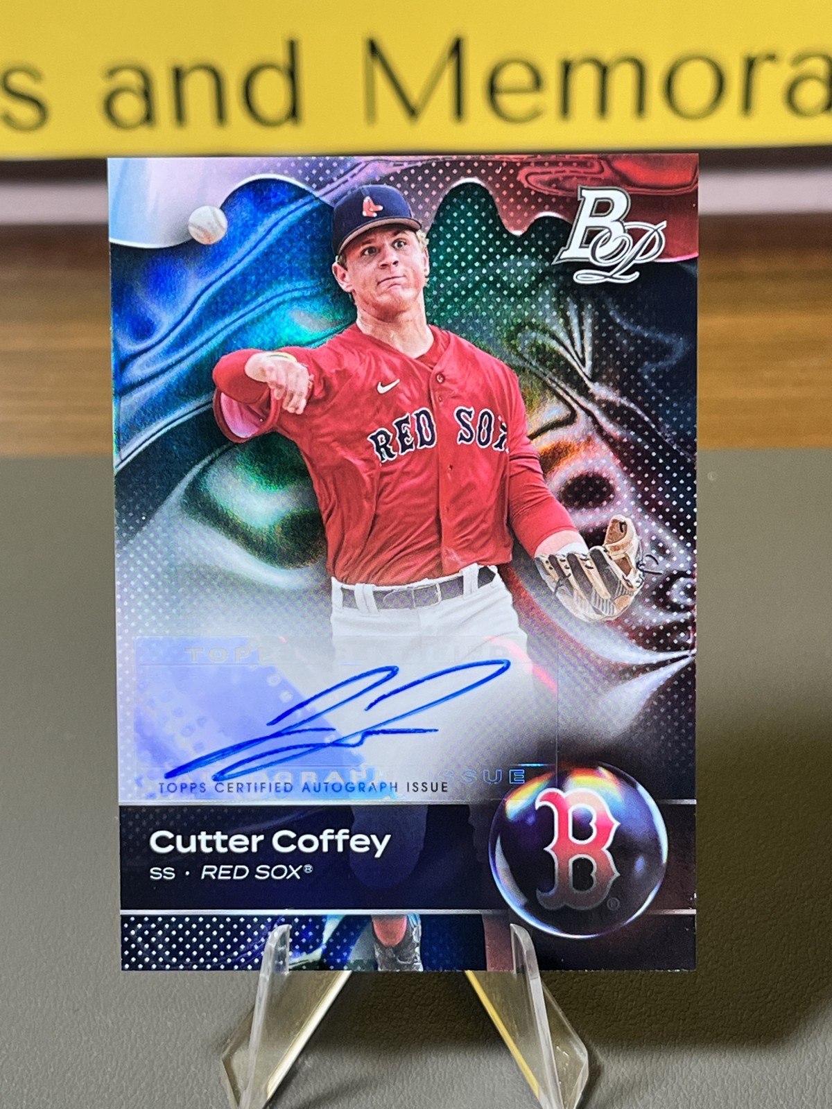 2023 Bowman Platinum – Top Prospects Cutter Coffey #TOP-76 Autographs (AU, RC)