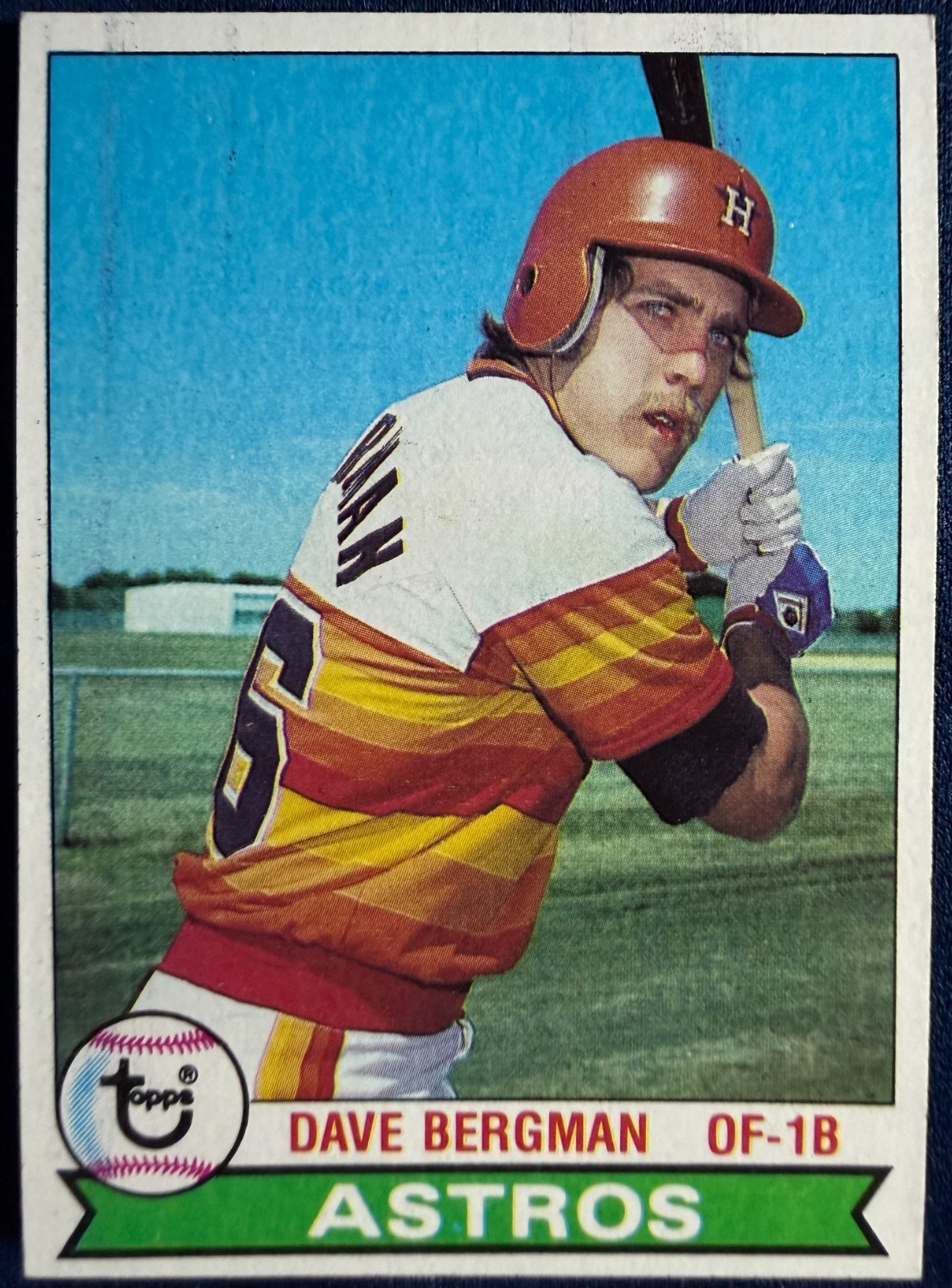 1979 TOPPS #697 DAVE BERGMAN (HOUSTON ASTROS BASEBALL CARD