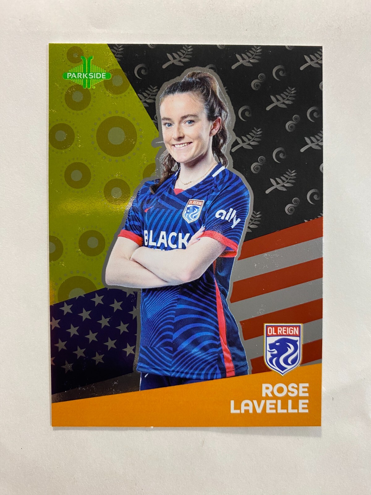 Julie Ertz 2023 OL Reign #26 Parkside Vol 2 Oceania NWSL Card