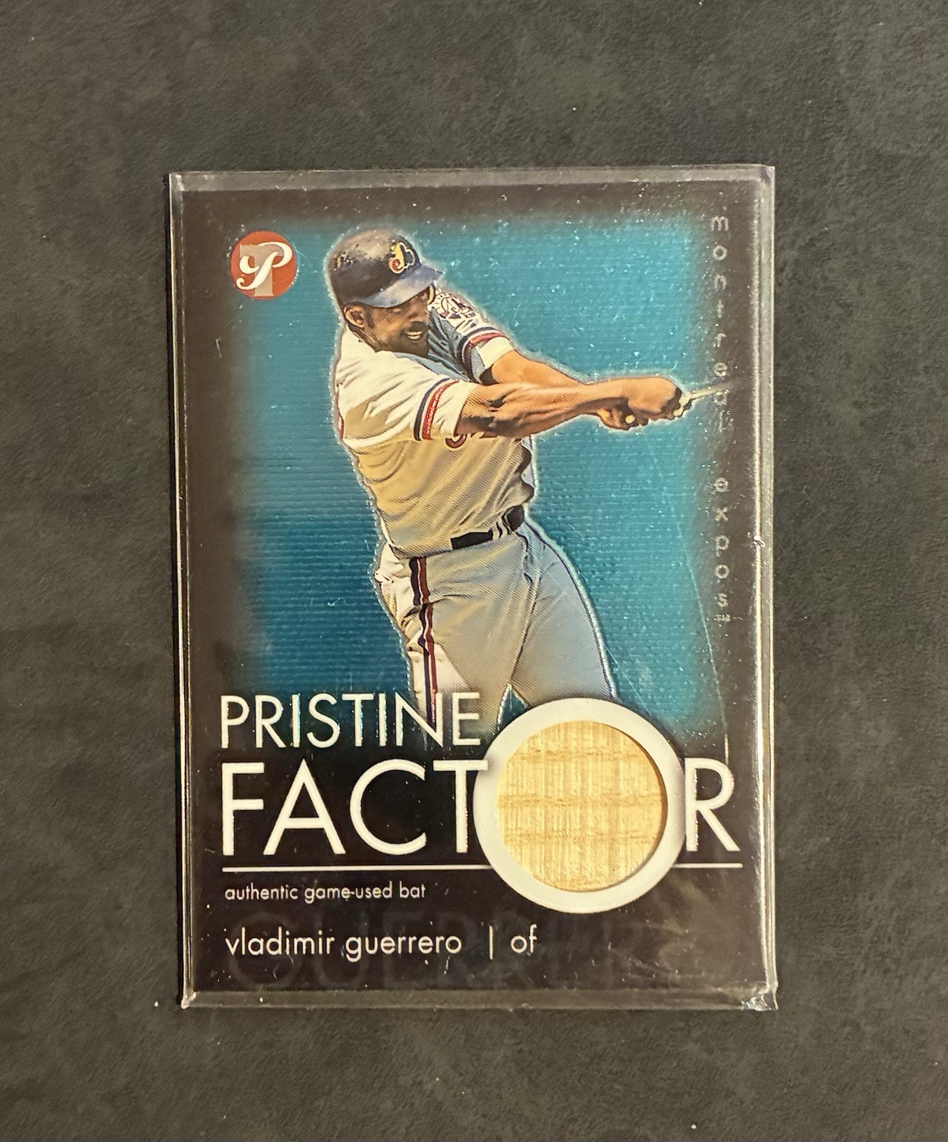 2003 Topps Pristine – Vladimir Guerrero #PF-VG (MEM) Game Used Bat