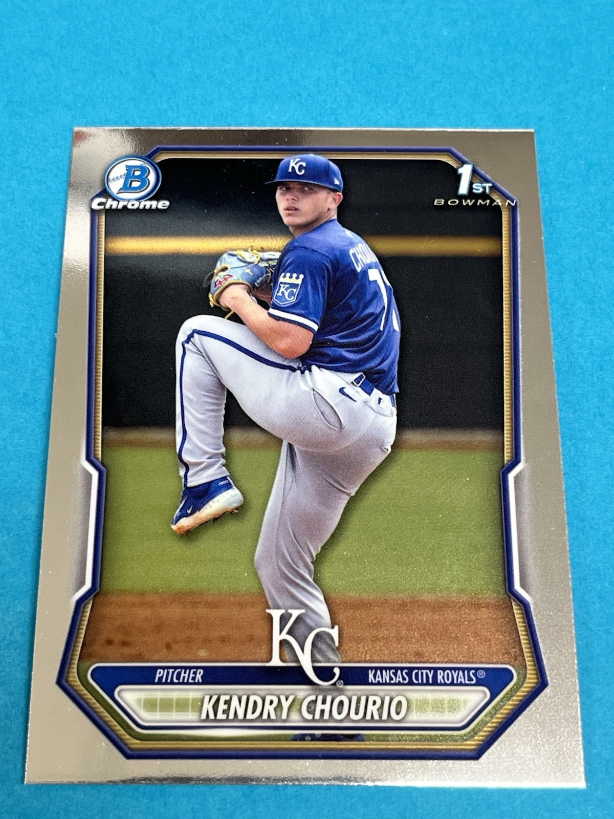 2026 Bowman KENDRY CHOURIO 1st Chrome #BCP-7 Kansas City Royals Qty Avail