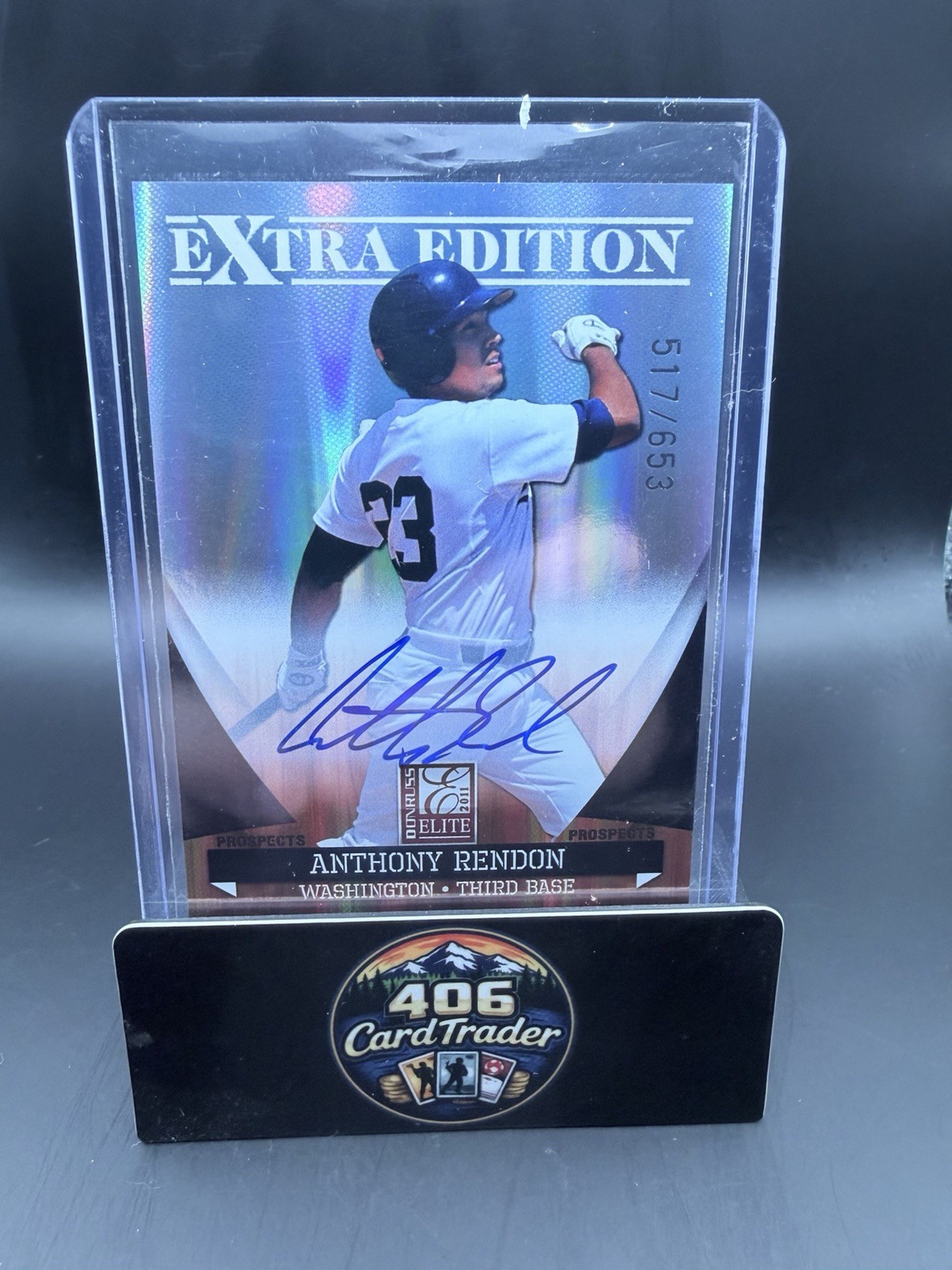 2011 Donruss Elite Extra Edition – Auto Pros. Anthony Rendon #P-2 /653 (AU, RC)