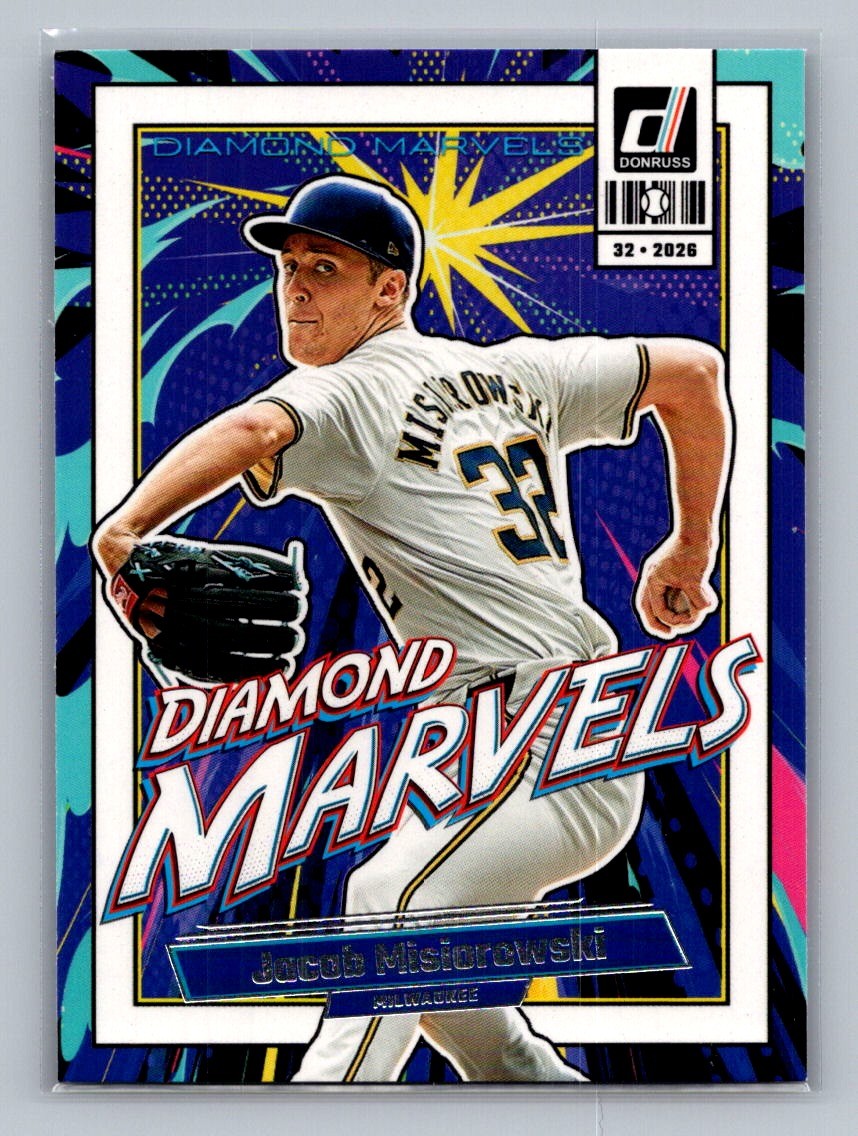 2026 Donruss #7 Jacob Misiorowski Diamond Marvels