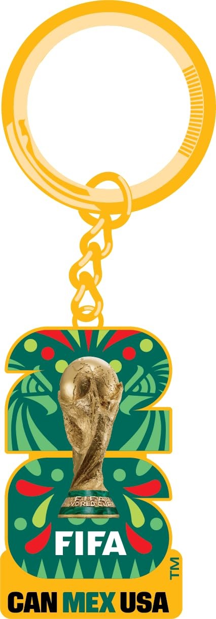 HONAV 2026 FIFA Mexico World Cup Keychain – Officially One Size, Team Color