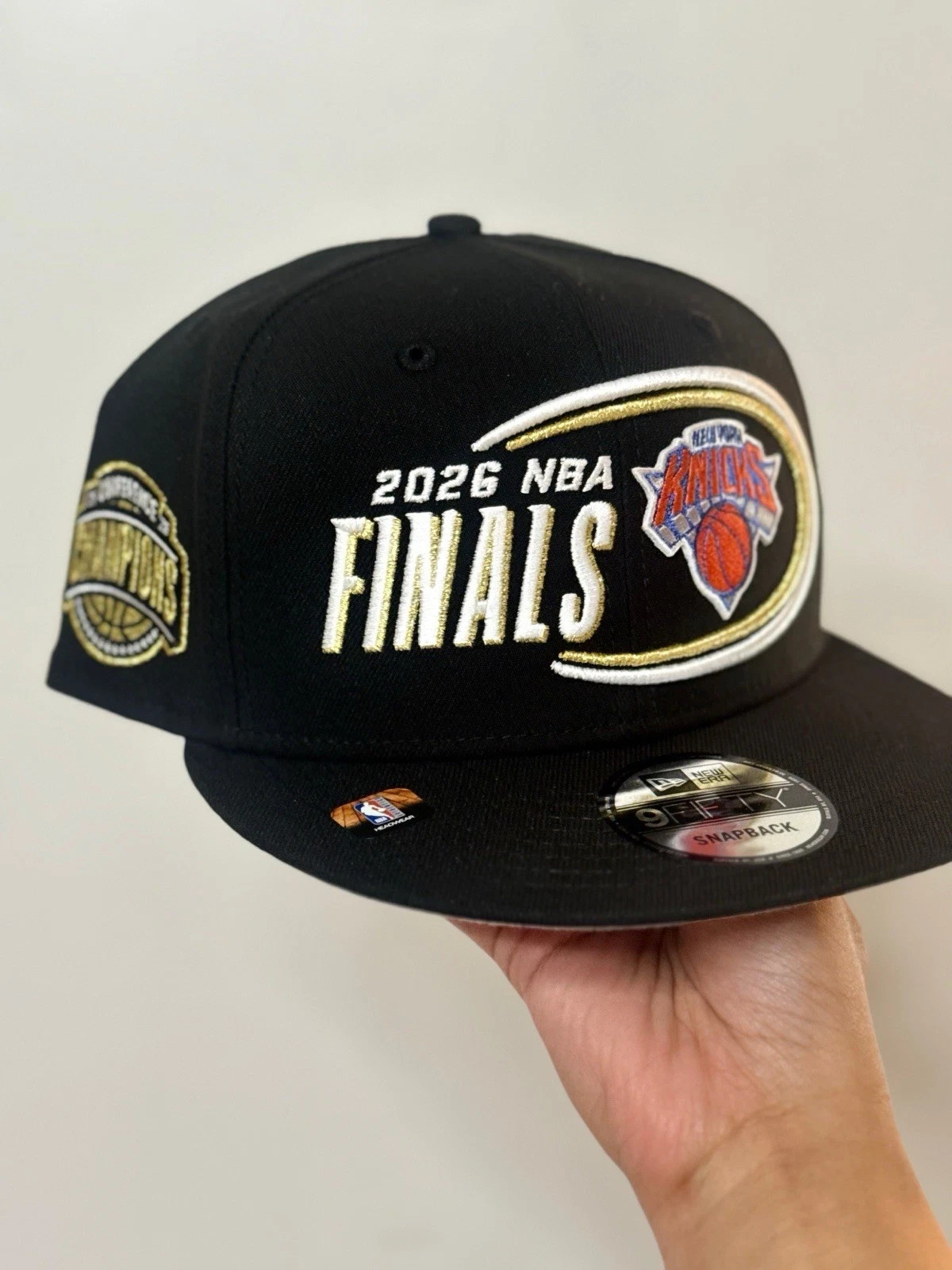 New York Knicks New Era 2026 NBA Eastern Conference Champions Finals Cap Hat